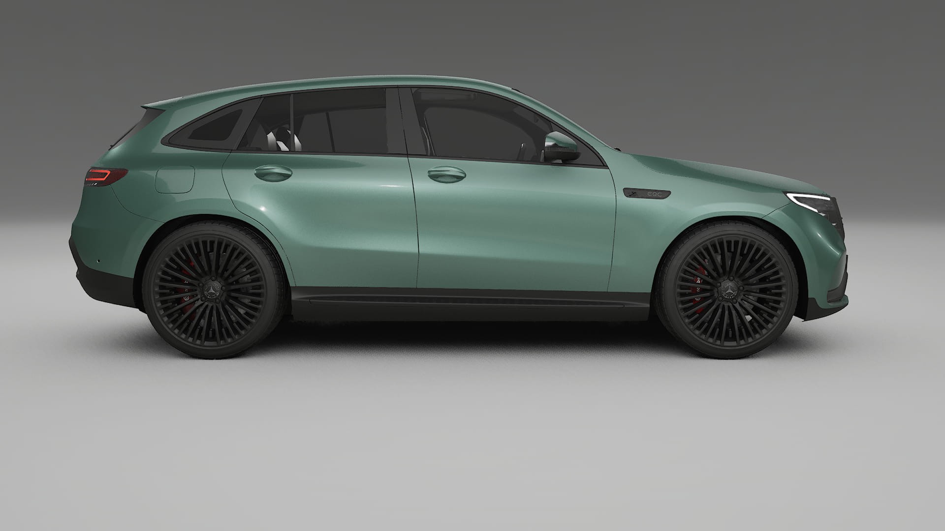 Mercedes EQC AMG TPU Lakbeschermingsfolie | EVERGREEN Kleurveranderende PPF – Volledig Voorgesneden Kit