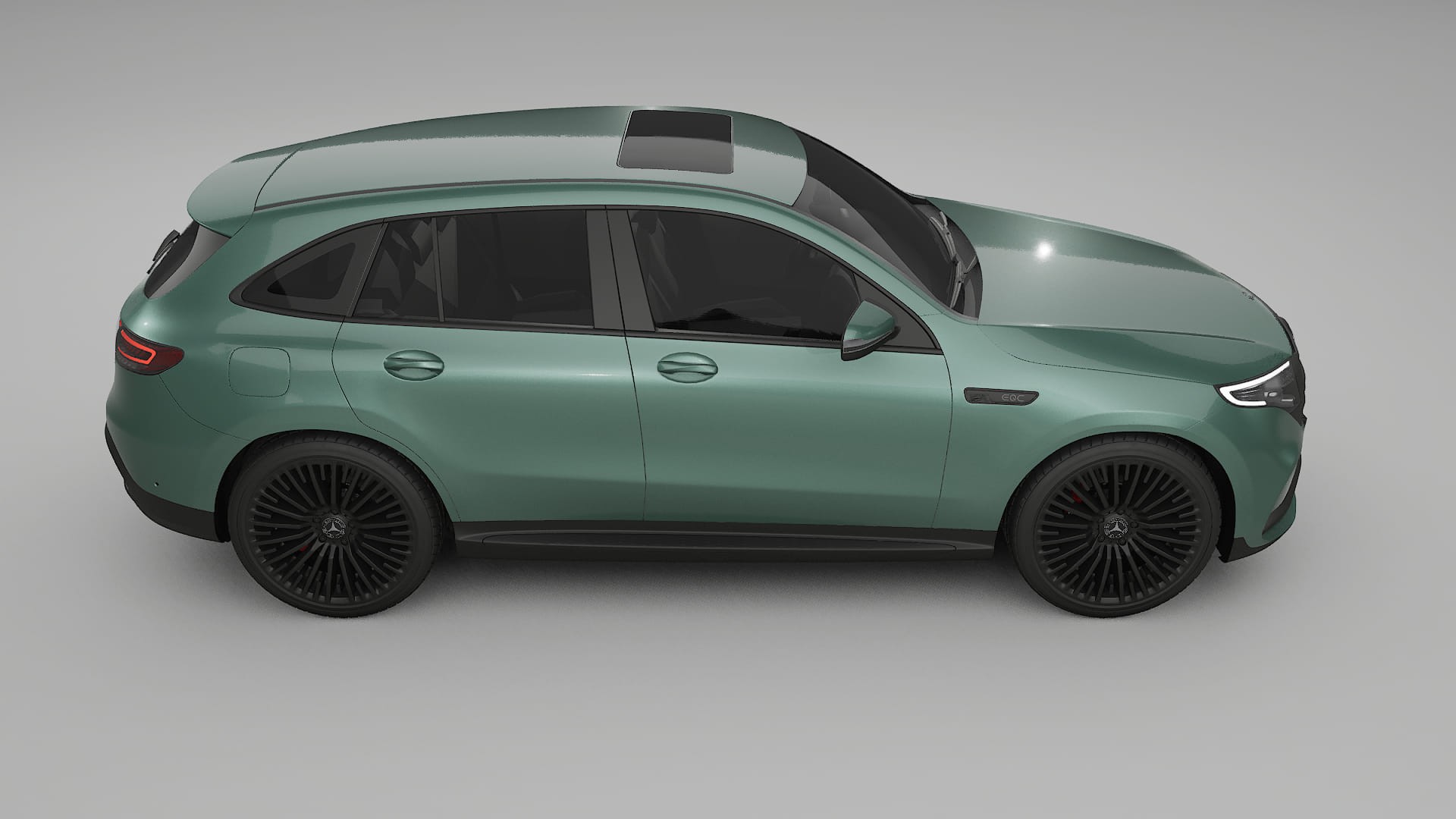 Mercedes EQC AMG TPU Lakbeschermingsfolie | EVERGREEN Kleurveranderende PPF – Volledig Voorgesneden Kit