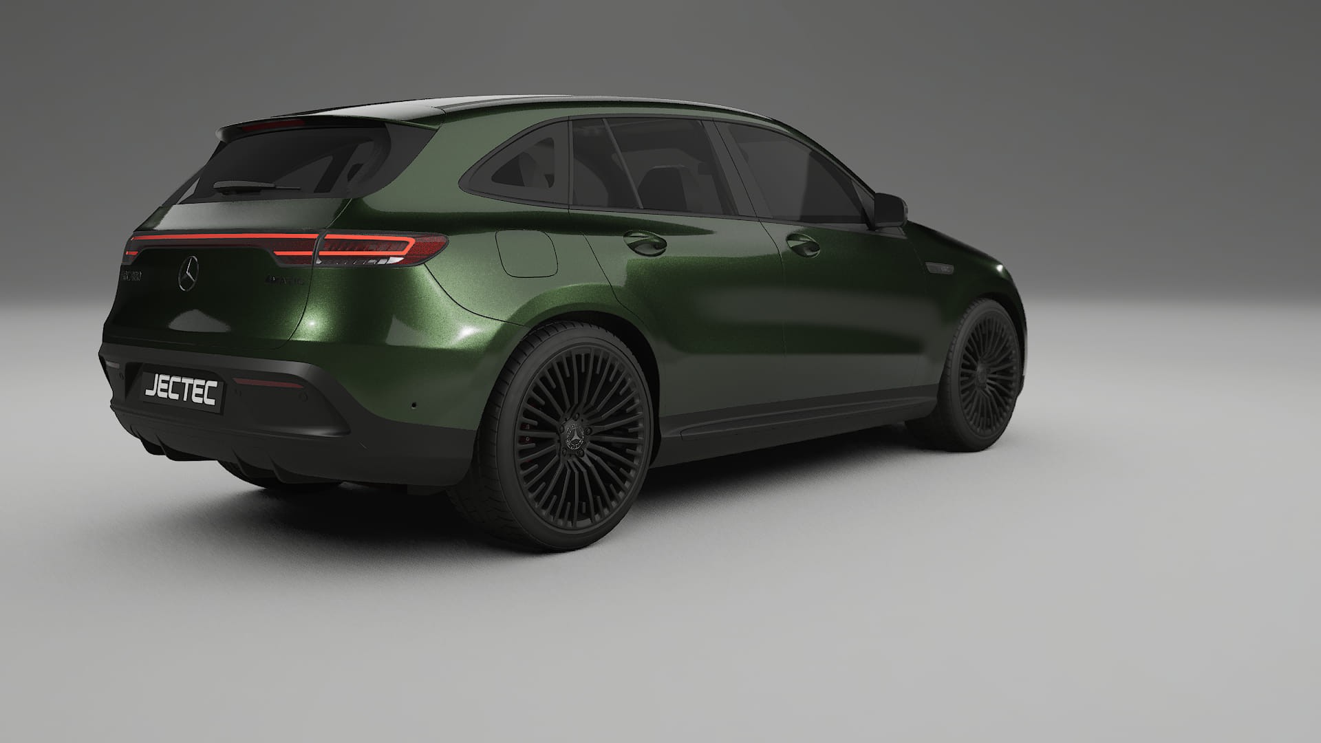 Mercedes EQC AMG TPU Lakbeschermingsfolie | LAGOON Kleurveranderende PPF – Volledig Voorgesneden Kit