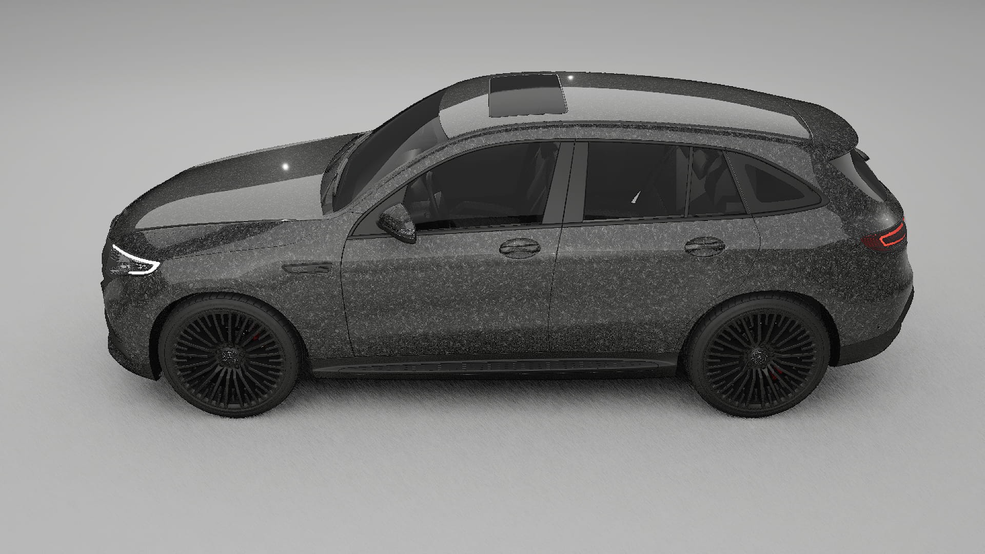 Mercedes EQC AMG TPU Lakbeschermingsfolie | FORGED S Kleurveranderende PPF – Volledig Voorgesneden Kit