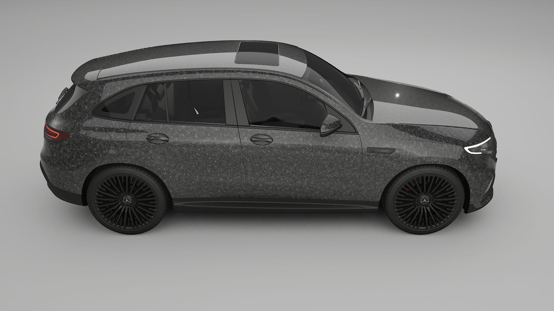 Mercedes EQC AMG TPU Lakbeschermingsfolie | FORGED S Kleurveranderende PPF – Volledig Voorgesneden Kit