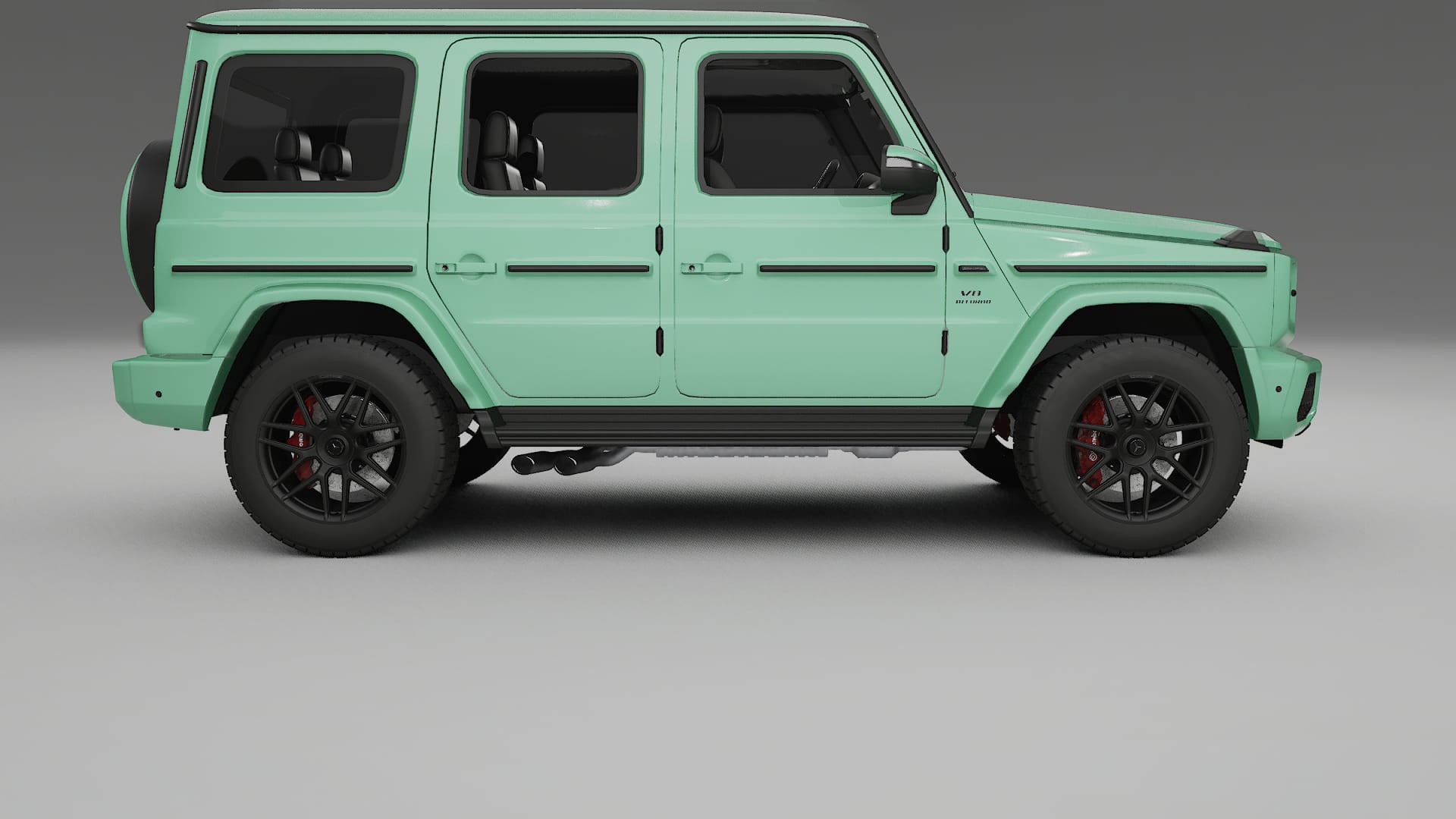 Mercedes G63 AMG W463A TPU Lakbeschermingsfolie | DUSTY Kleurveranderende PPF – Volledig Voorgesneden Kit