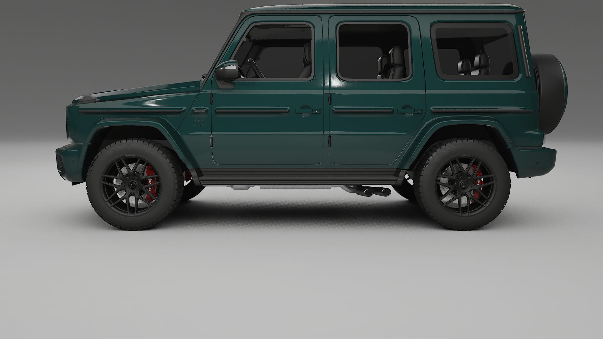 Mercedes G63 AMG W463A TPU Lakbeschermingsfolie | INFERNO Kleurveranderende PPF – Volledig Voorgesneden Kit