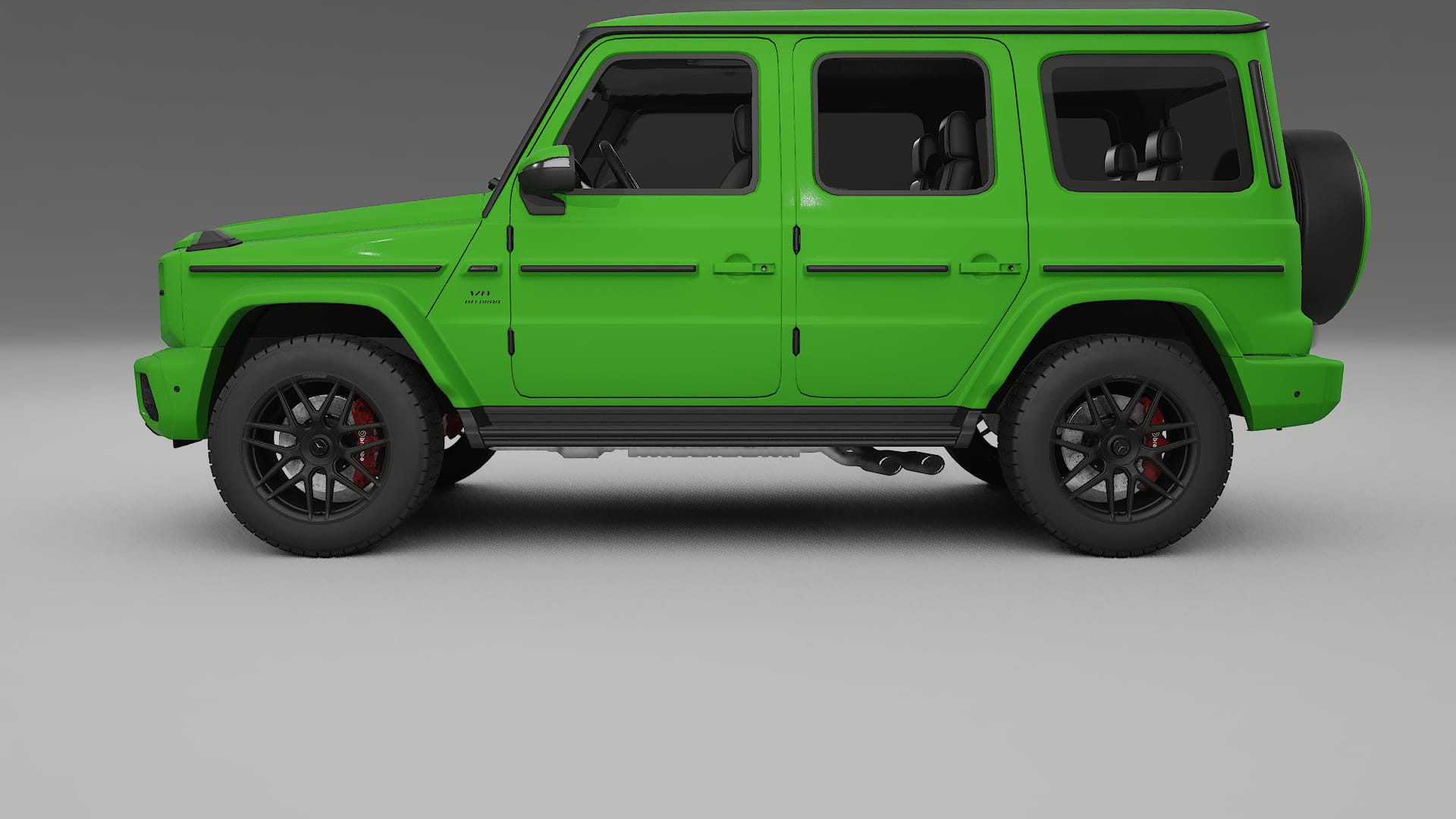 Mercedes G63 AMG W463A TPU Lakbeschermingsfolie | VENOM Kleurveranderende PPF – Volledig Voorgesneden Kit