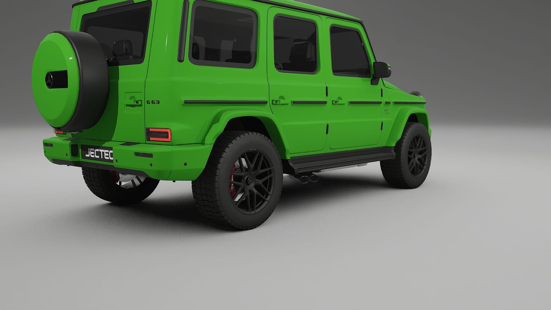Mercedes G63 AMG W463A TPU Lakbeschermingsfolie | VENOM Kleurveranderende PPF – Volledig Voorgesneden Kit