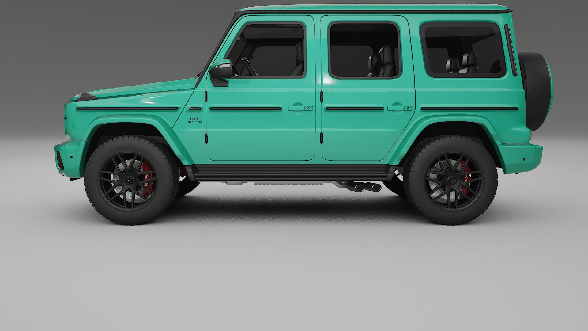 Mercedes G63 AMG W463A TPU Lakbeschermingsfolie | JEWEL Kleurveranderende PPF – Volledig Voorgesneden Kit