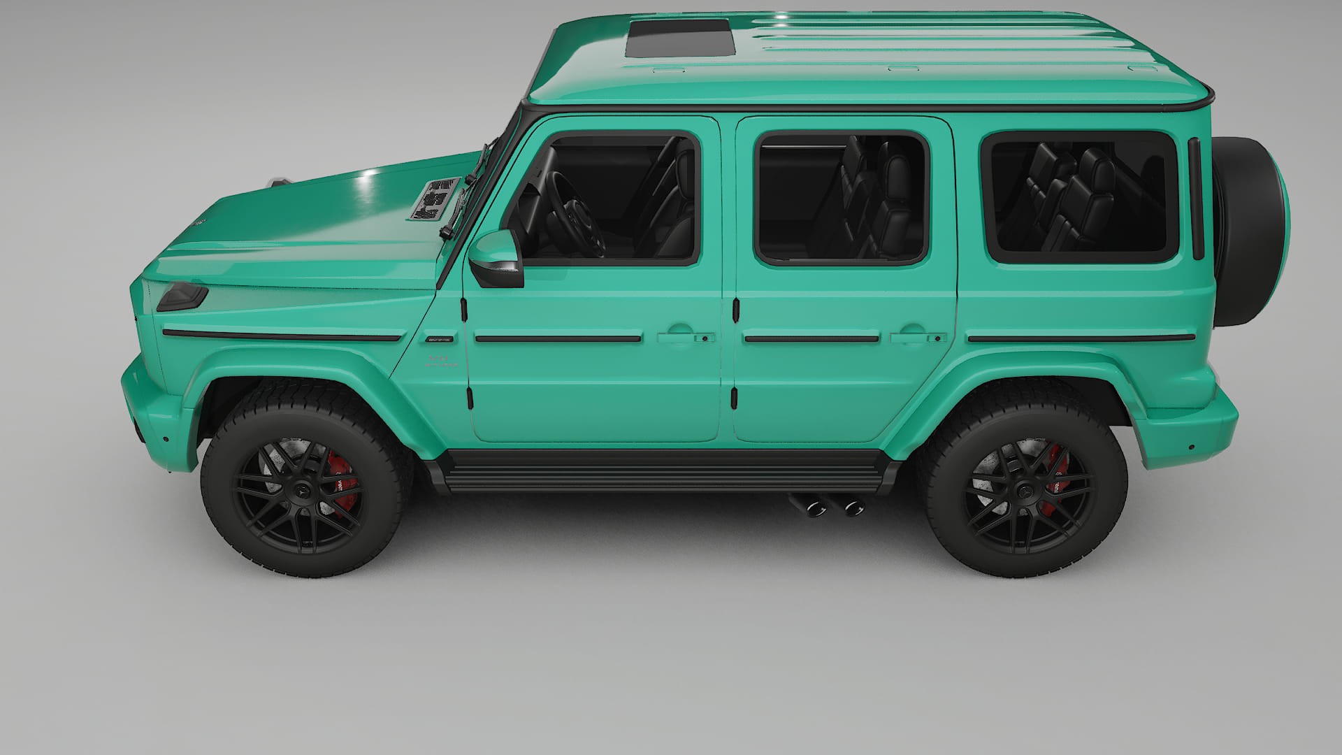 Mercedes G63 AMG W463A TPU Lakbeschermingsfolie | JEWEL Kleurveranderende PPF – Volledig Voorgesneden Kit