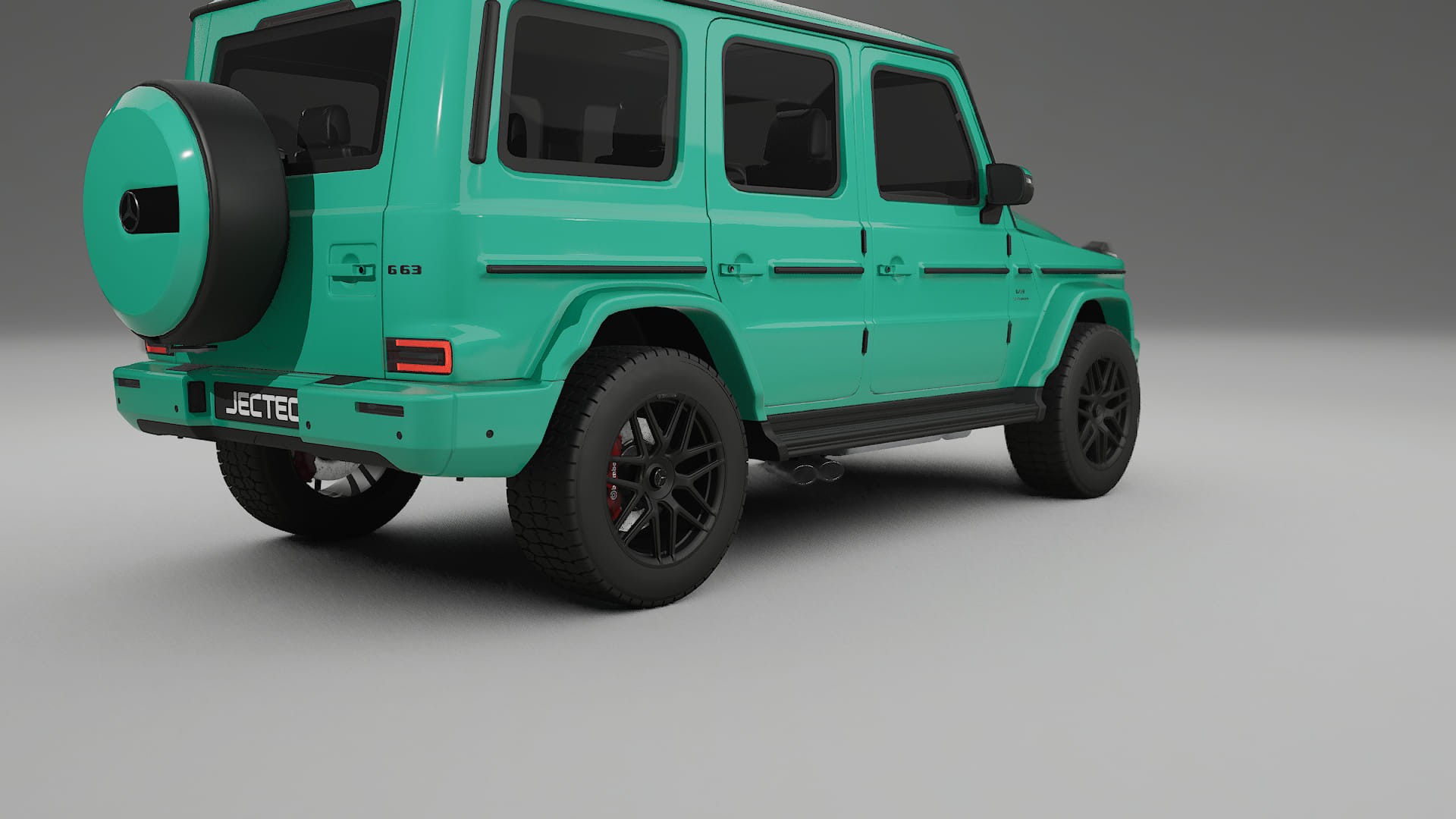 Mercedes G63 AMG W463A TPU Lakbeschermingsfolie | JEWEL Kleurveranderende PPF – Volledig Voorgesneden Kit