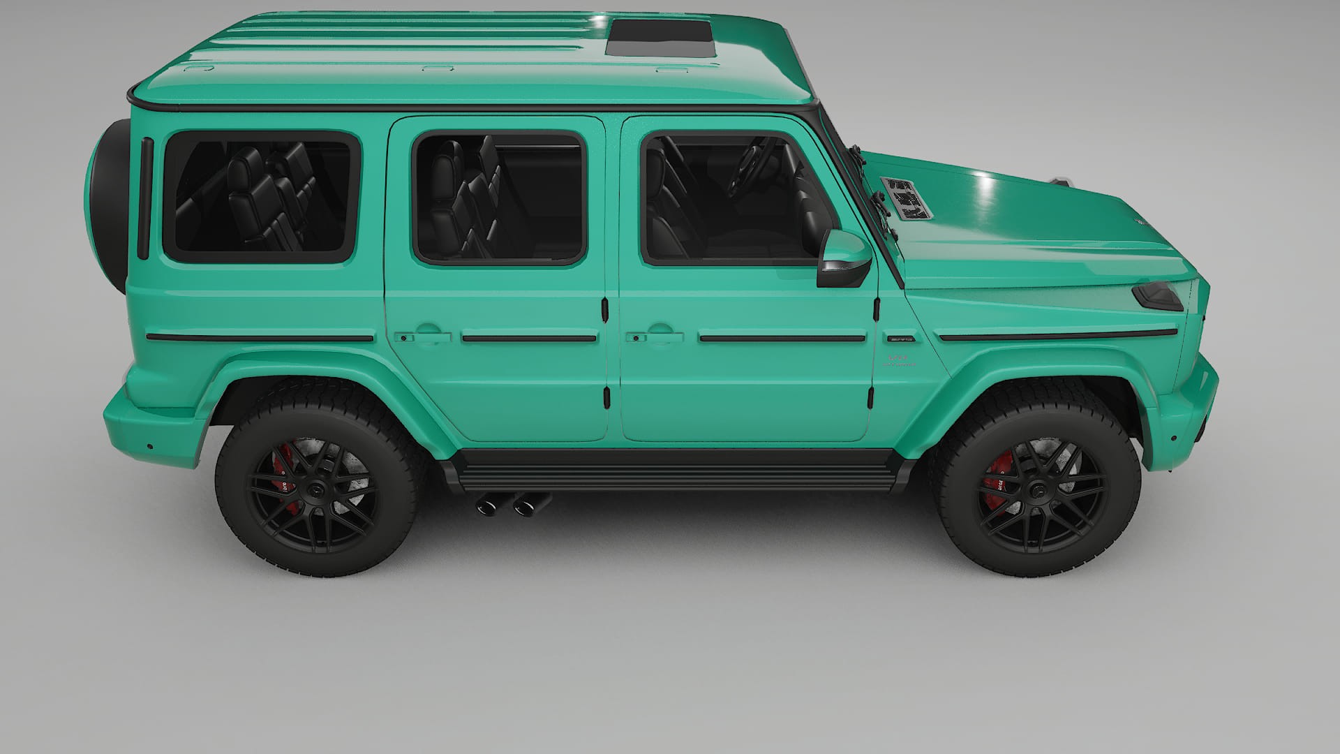 Mercedes G63 AMG W463A TPU Lakbeschermingsfolie | JEWEL Kleurveranderende PPF – Volledig Voorgesneden Kit