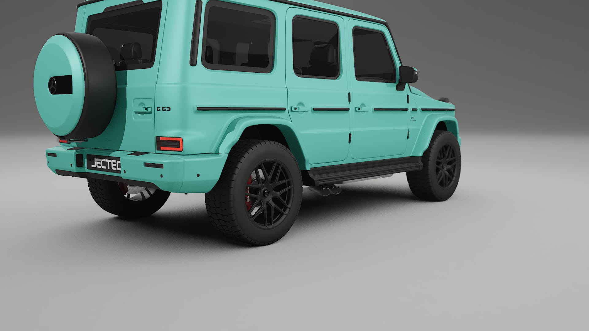 Mercedes G63 AMG W463A TPU Lakbeschermingsfolie | FROST Kleurveranderende PPF – Volledig Voorgesneden Kit