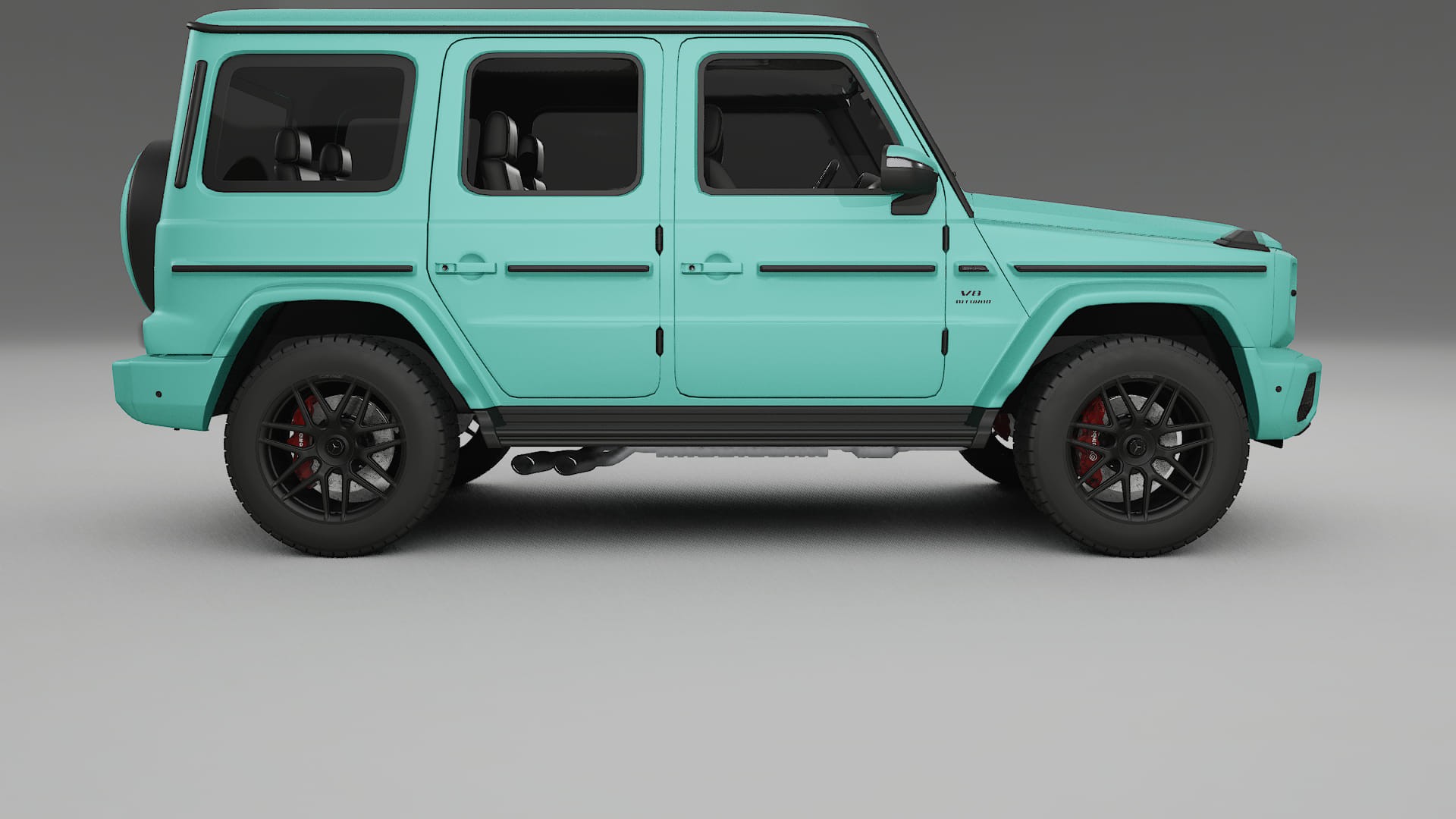 Mercedes G63 AMG W463A TPU Lakbeschermingsfolie | FROST Kleurveranderende PPF – Volledig Voorgesneden Kit