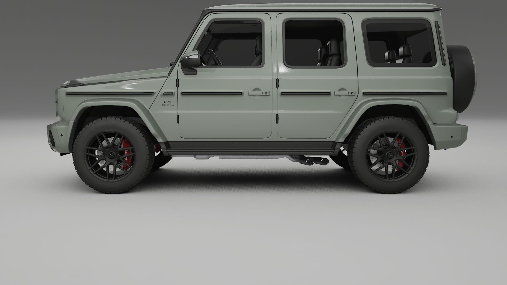 Mercedes G63 AMG W463A TPU Lakbeschermingsfolie | SLATE Kleurveranderende PPF – Volledig Voorgesneden Kit
