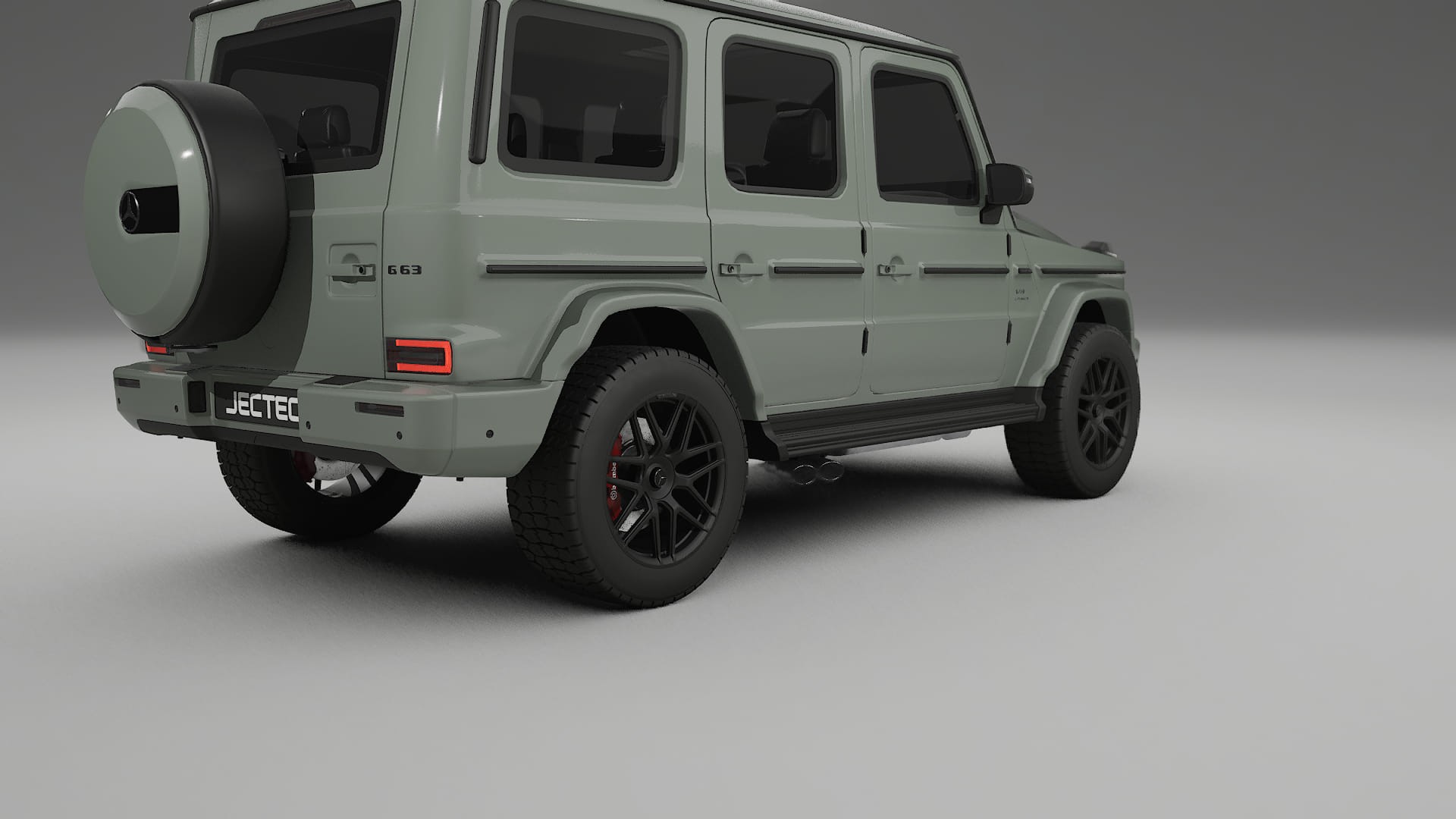 Mercedes G63 AMG W463A TPU Lakbeschermingsfolie | SLATE Kleurveranderende PPF – Volledig Voorgesneden Kit