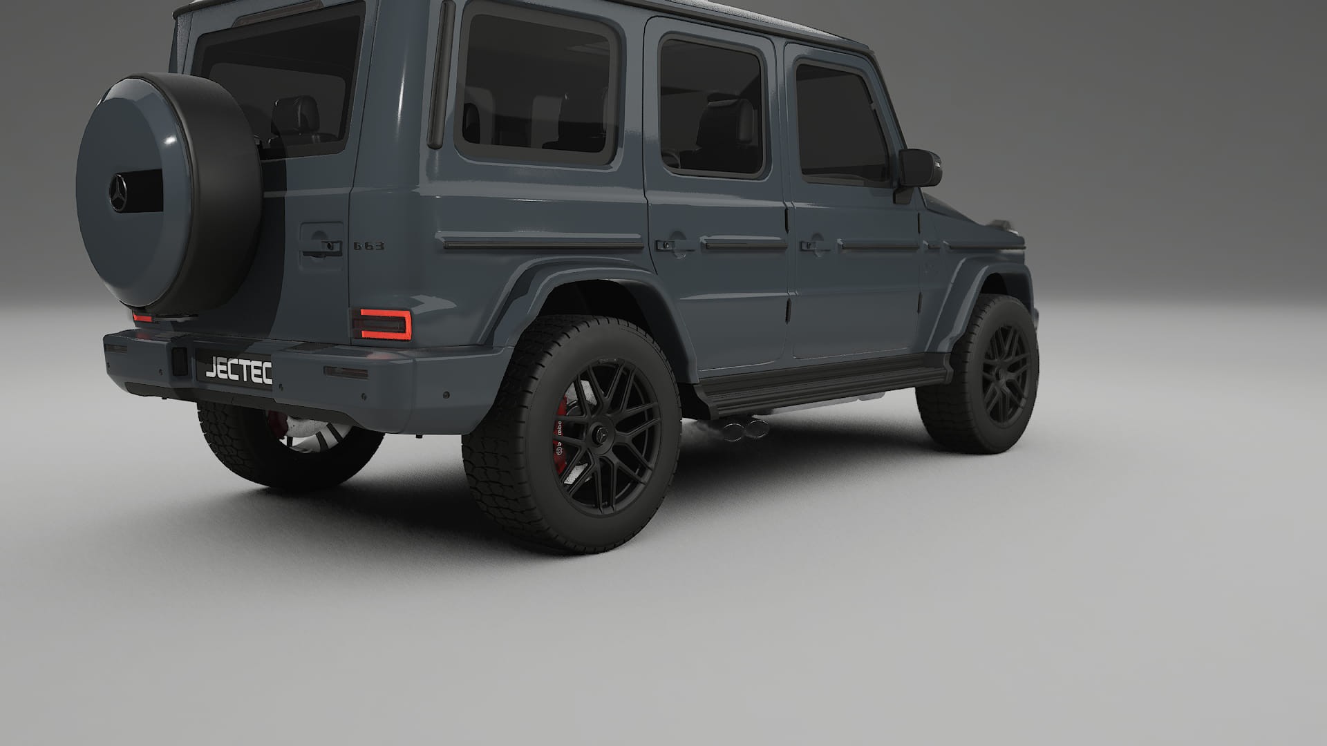 Mercedes G63 AMG W463A TPU Lakbeschermingsfolie | GRANITE Kleurveranderende PPF – Volledig Voorgesneden Kit