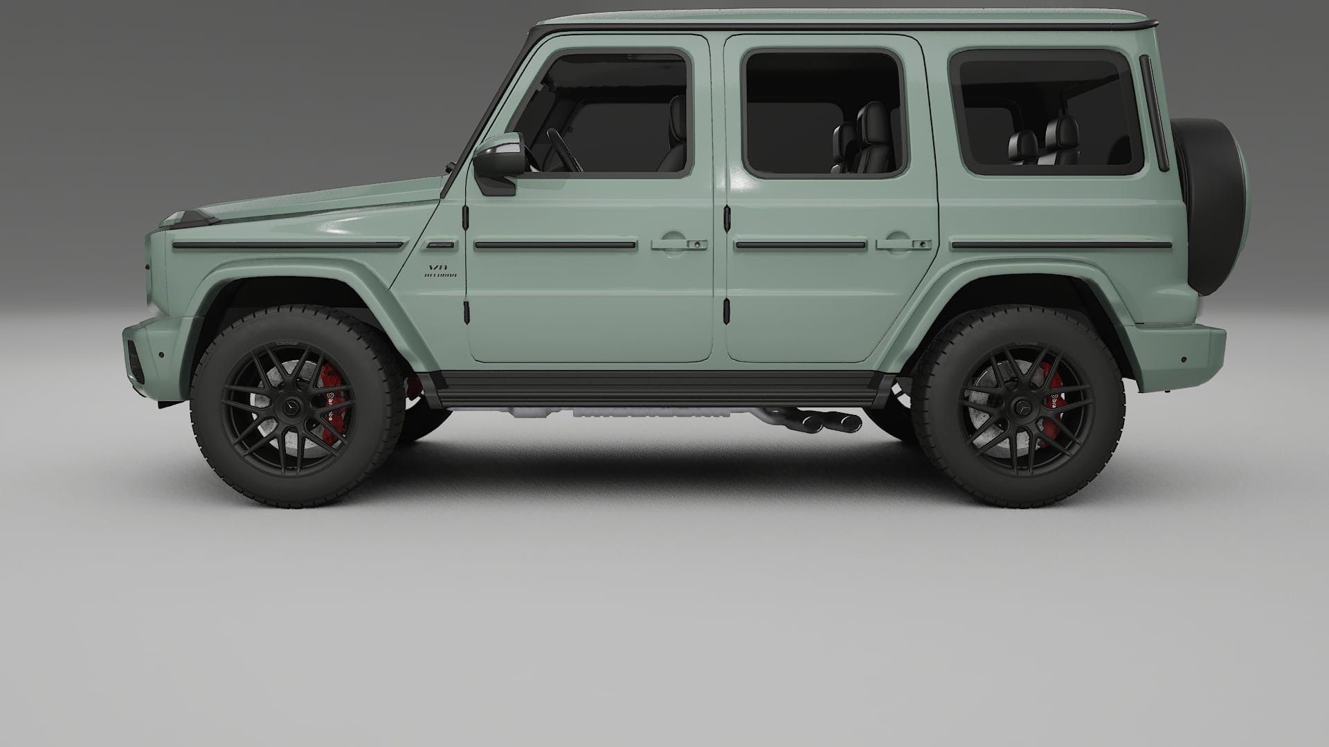 Mercedes G63 AMG W463A TPU Lakbeschermingsfolie | CINDER Kleurveranderende PPF – Volledig Voorgesneden Kit