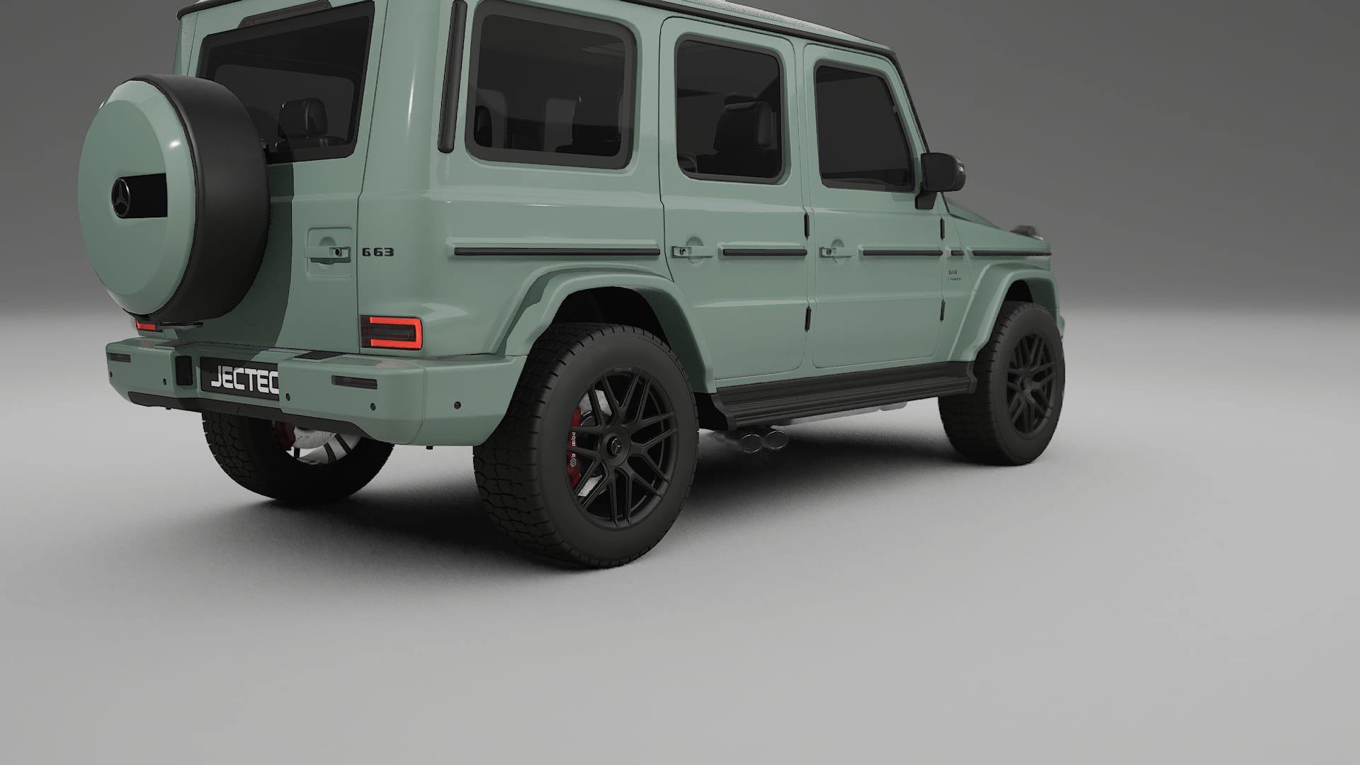 Mercedes G63 AMG W463A TPU Lakbeschermingsfolie | CINDER Kleurveranderende PPF – Volledig Voorgesneden Kit