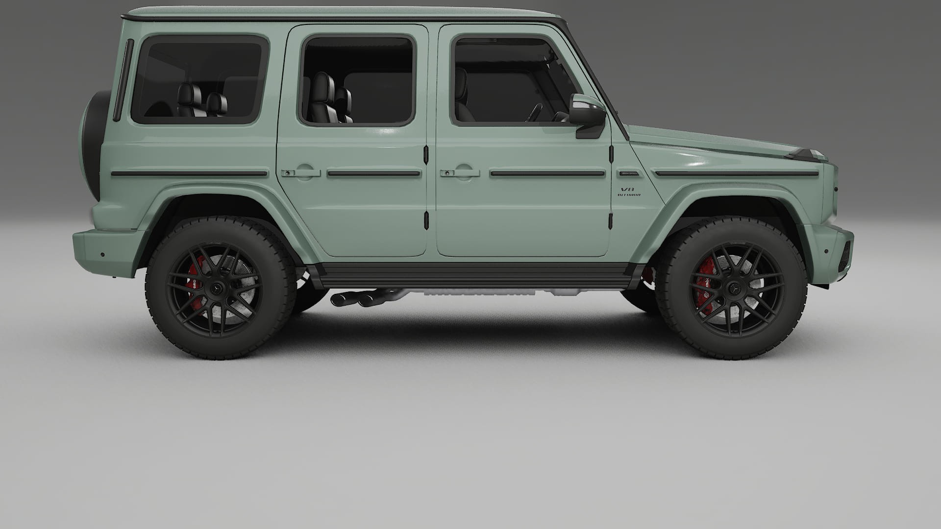 Mercedes G63 AMG W463A TPU Lakbeschermingsfolie | CINDER Kleurveranderende PPF – Volledig Voorgesneden Kit