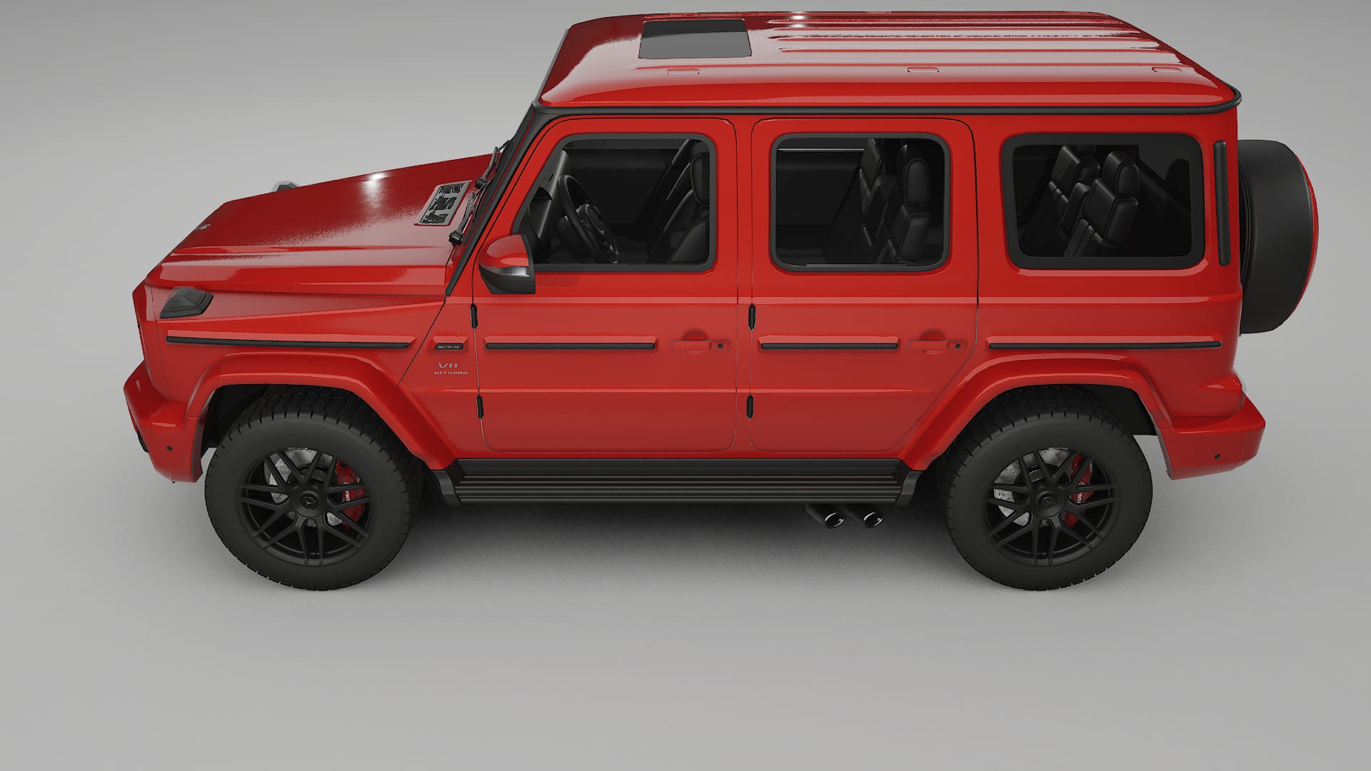 Mercedes G63 AMG W463A TPU Lakbeschermingsfolie | BLAZE Kleurveranderende PPF – Volledig Voorgesneden Kit