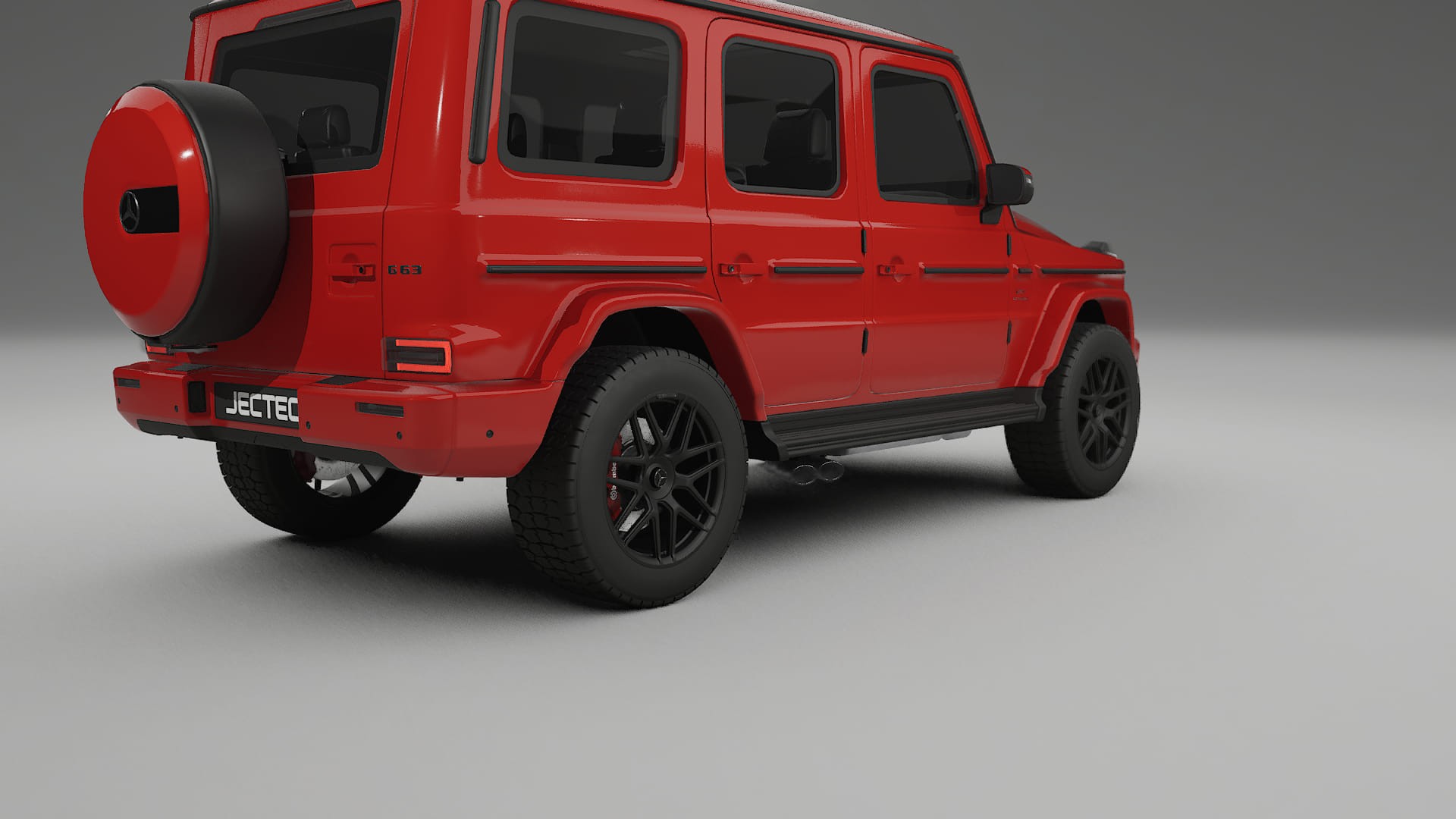 Mercedes G63 AMG W463A TPU Lakbeschermingsfolie | BLAZE Kleurveranderende PPF – Volledig Voorgesneden Kit