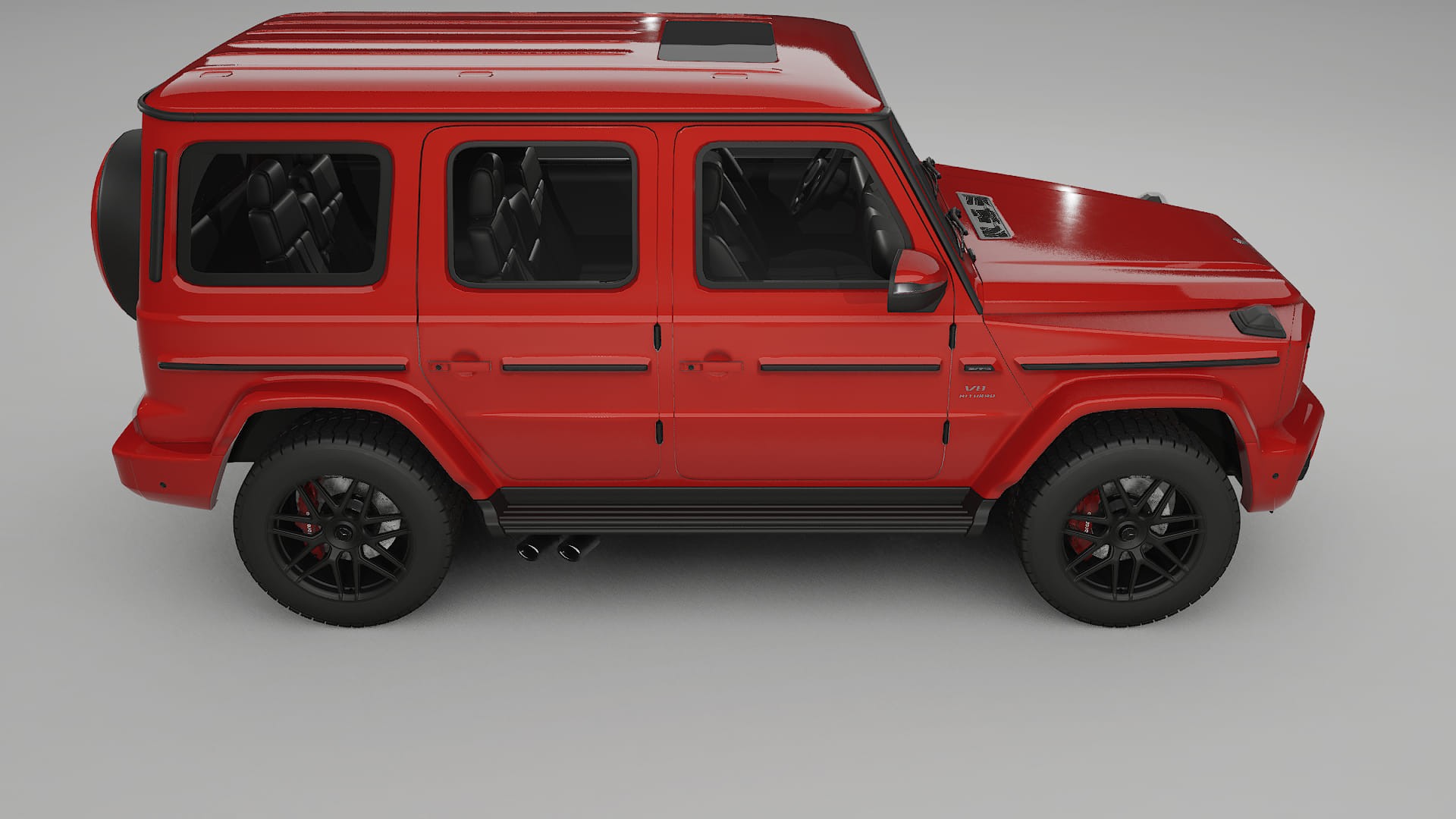 Mercedes G63 AMG W463A TPU Lakbeschermingsfolie | BLAZE Kleurveranderende PPF – Volledig Voorgesneden Kit