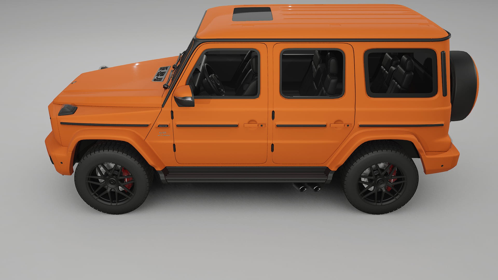 Mercedes G63 AMG W463A TPU Lakbeschermingsfolie | ROCKET Kleurveranderende PPF – Volledig Voorgesneden Kit