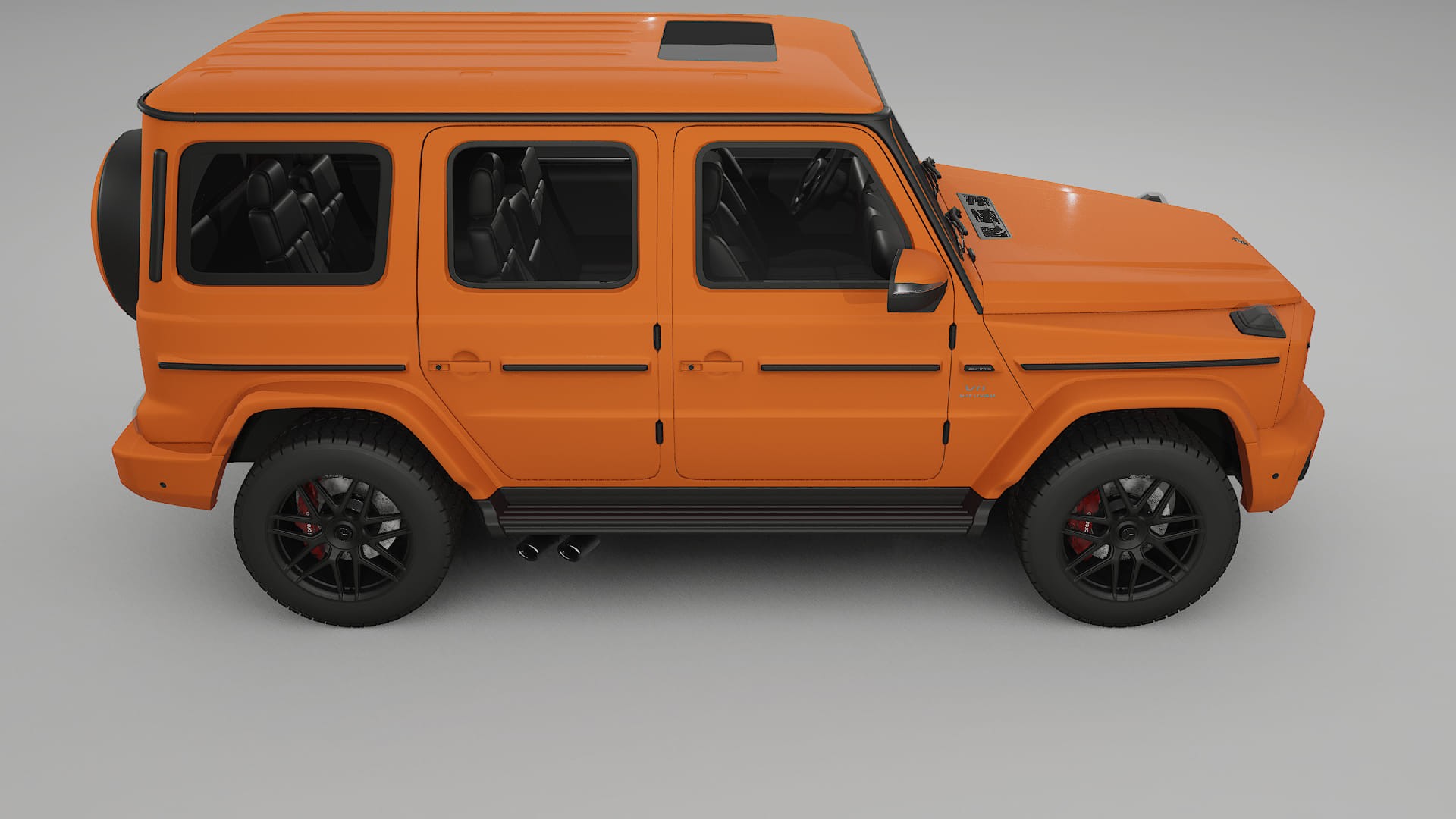 Mercedes G63 AMG W463A TPU Lakbeschermingsfolie | ROCKET Kleurveranderende PPF – Volledig Voorgesneden Kit
