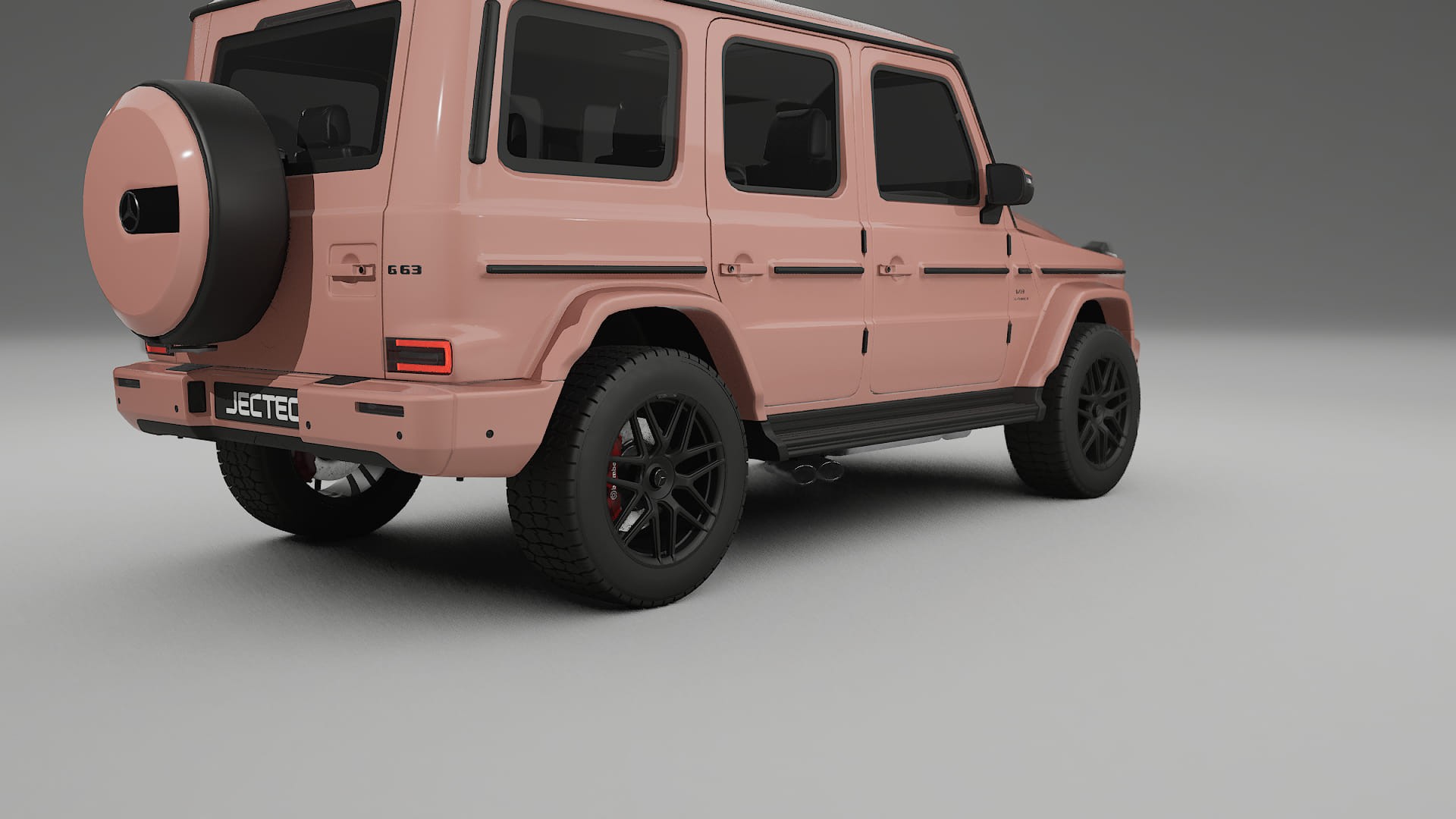 Mercedes G63 AMG W463A TPU Lakbeschermingsfolie | BLUSH Kleurveranderende PPF – Volledig Voorgesneden Kit