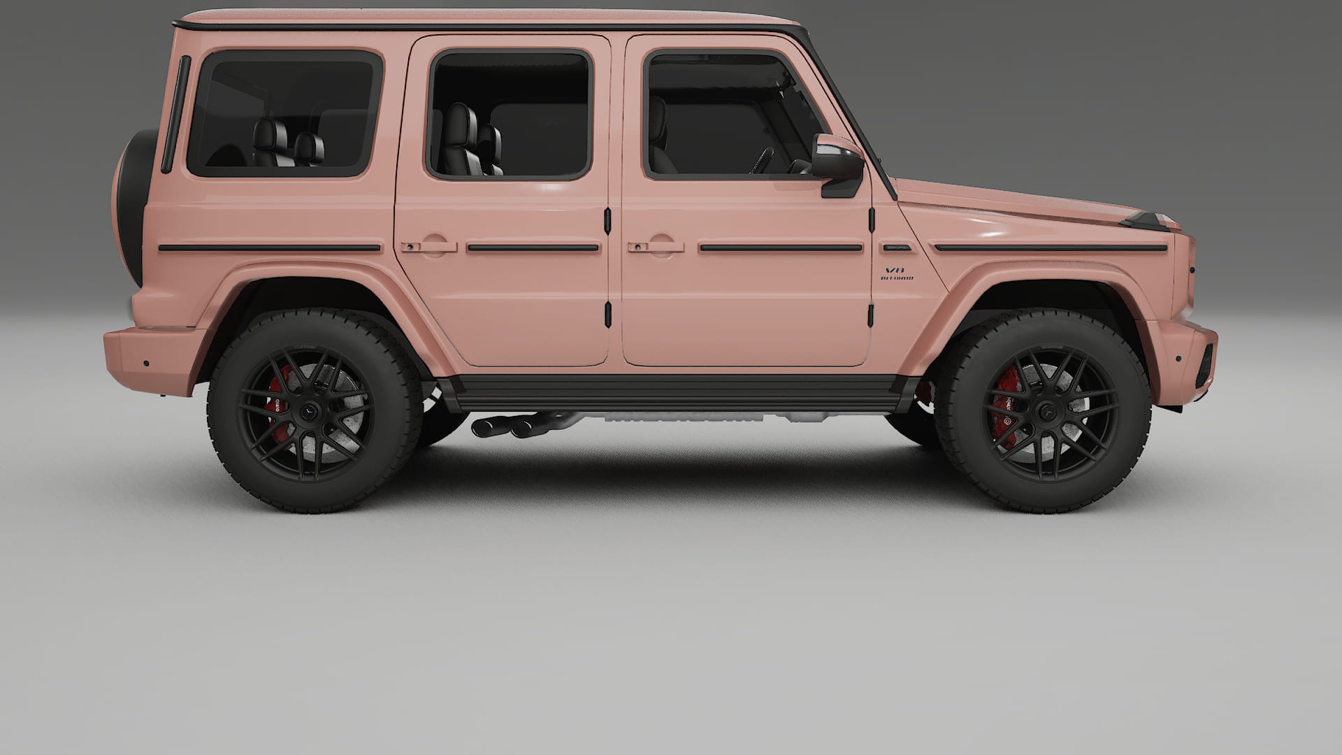 Mercedes G63 AMG W463A TPU Lakbeschermingsfolie | BLUSH Kleurveranderende PPF – Volledig Voorgesneden Kit