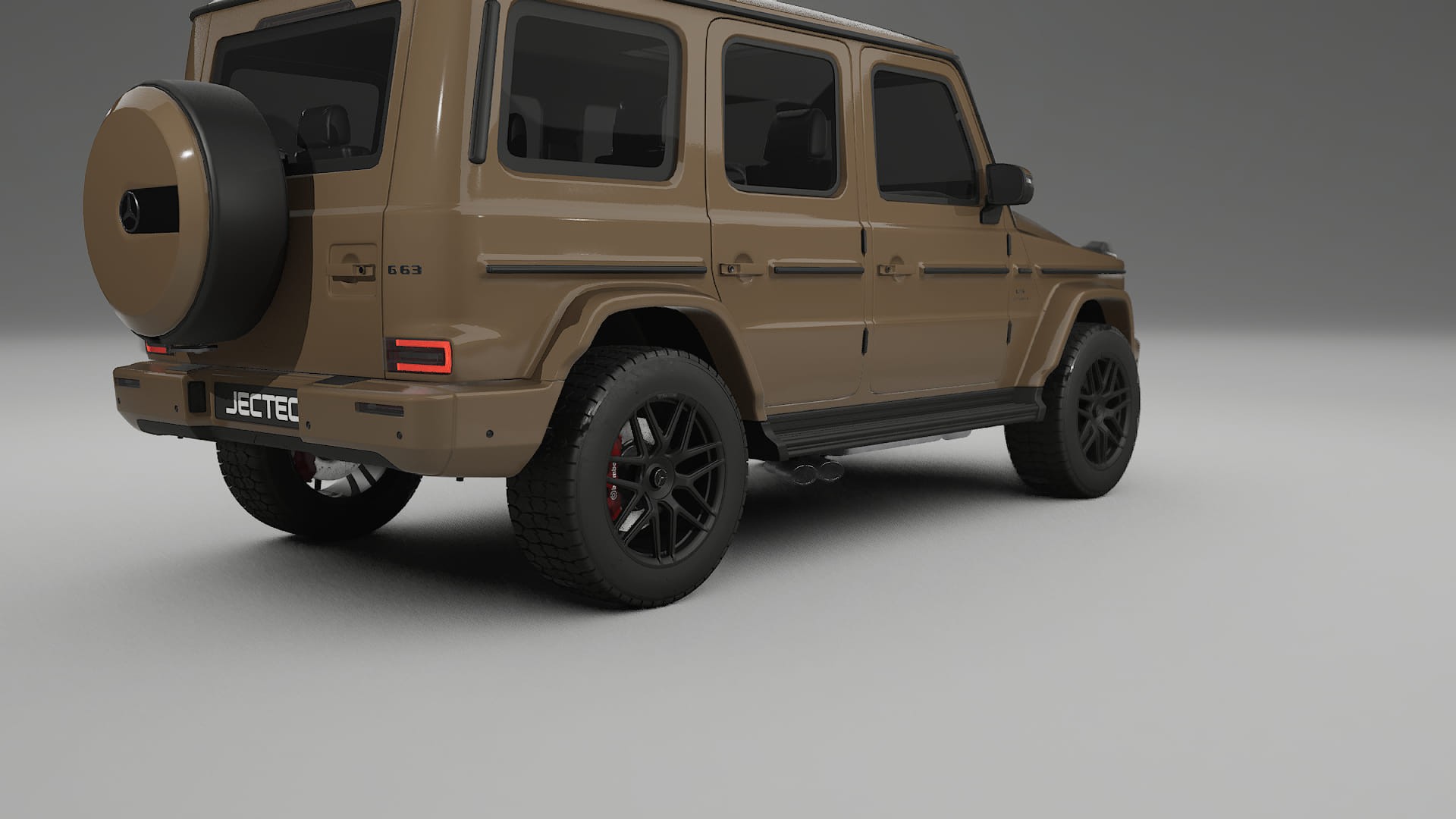Mercedes G63 AMG W463A TPU Lakbeschermingsfolie | SAHARA Kleurveranderende PPF – Volledig Voorgesneden Kit