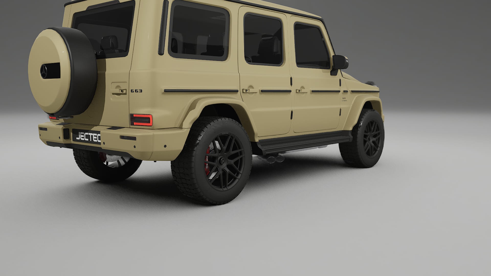 Mercedes G63 AMG W463A TPU Lakbeschermingsfolie | SAND Kleurveranderende PPF – Volledig Voorgesneden Kit