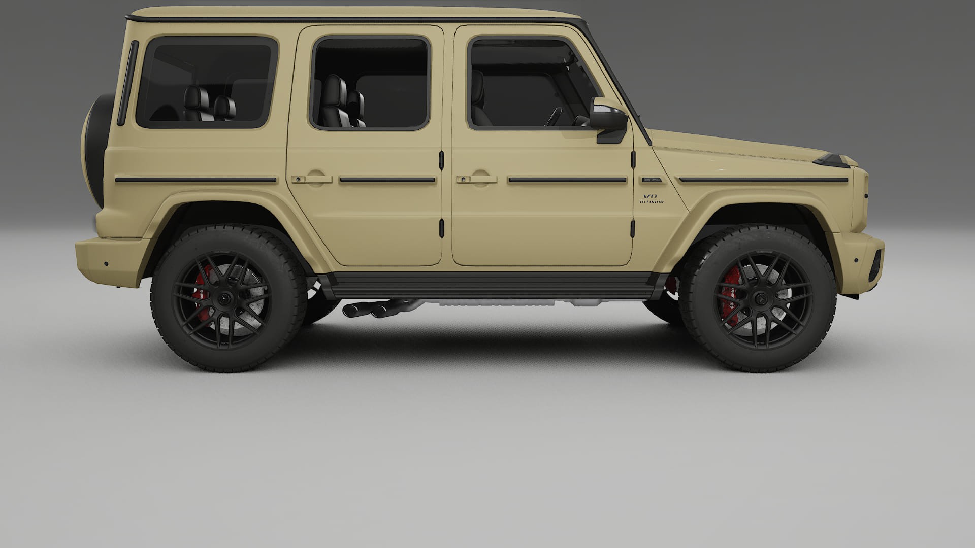 Mercedes G63 AMG W463A TPU Lakbeschermingsfolie | SAND Kleurveranderende PPF – Volledig Voorgesneden Kit