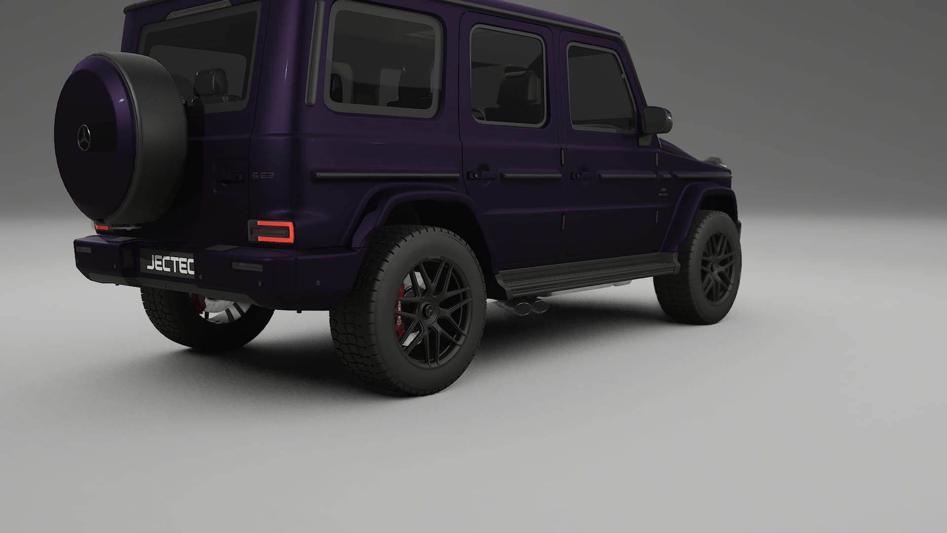 Mercedes G63 AMG W463A TPU Lakbeschermingsfolie | VIOLET Kleurveranderende PPF – Volledig Voorgesneden Kit