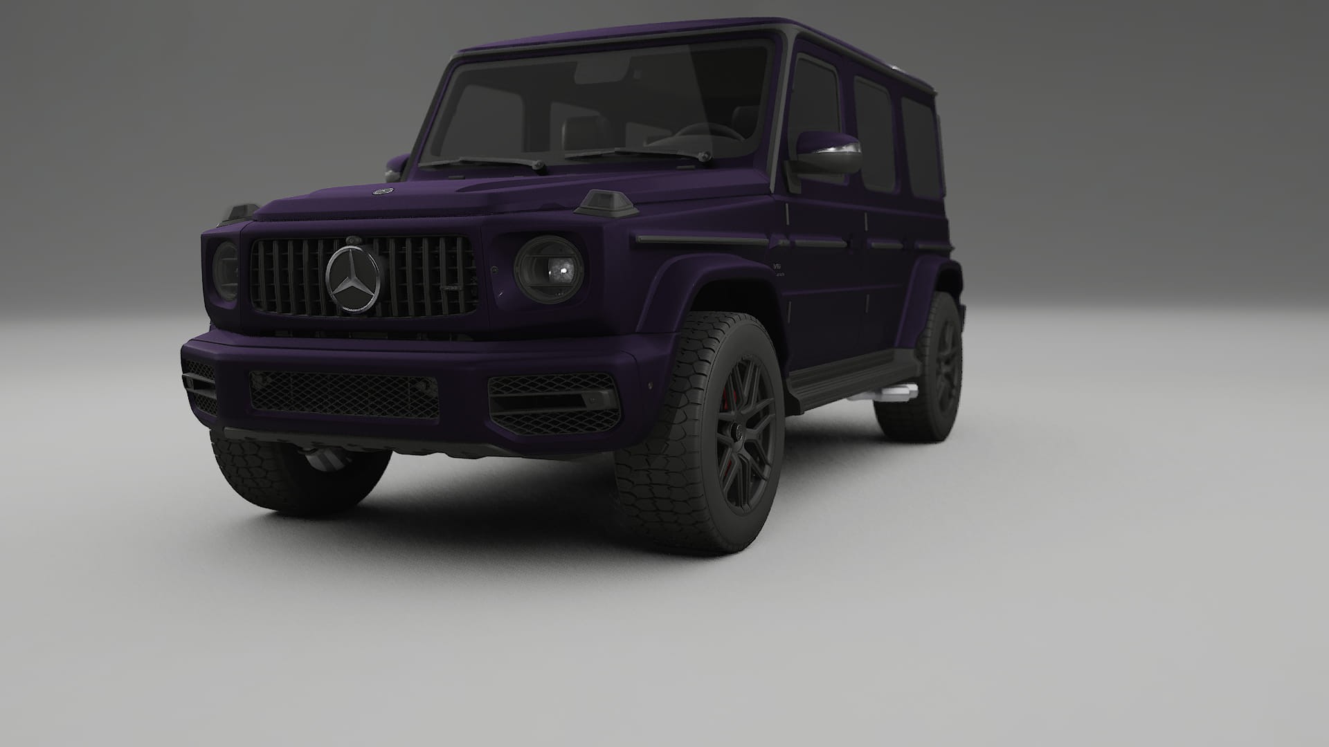 Mercedes G63 AMG W463A TPU Lakbeschermingsfolie | VIOLET Kleurveranderende PPF – Volledig Voorgesneden Kit 2
