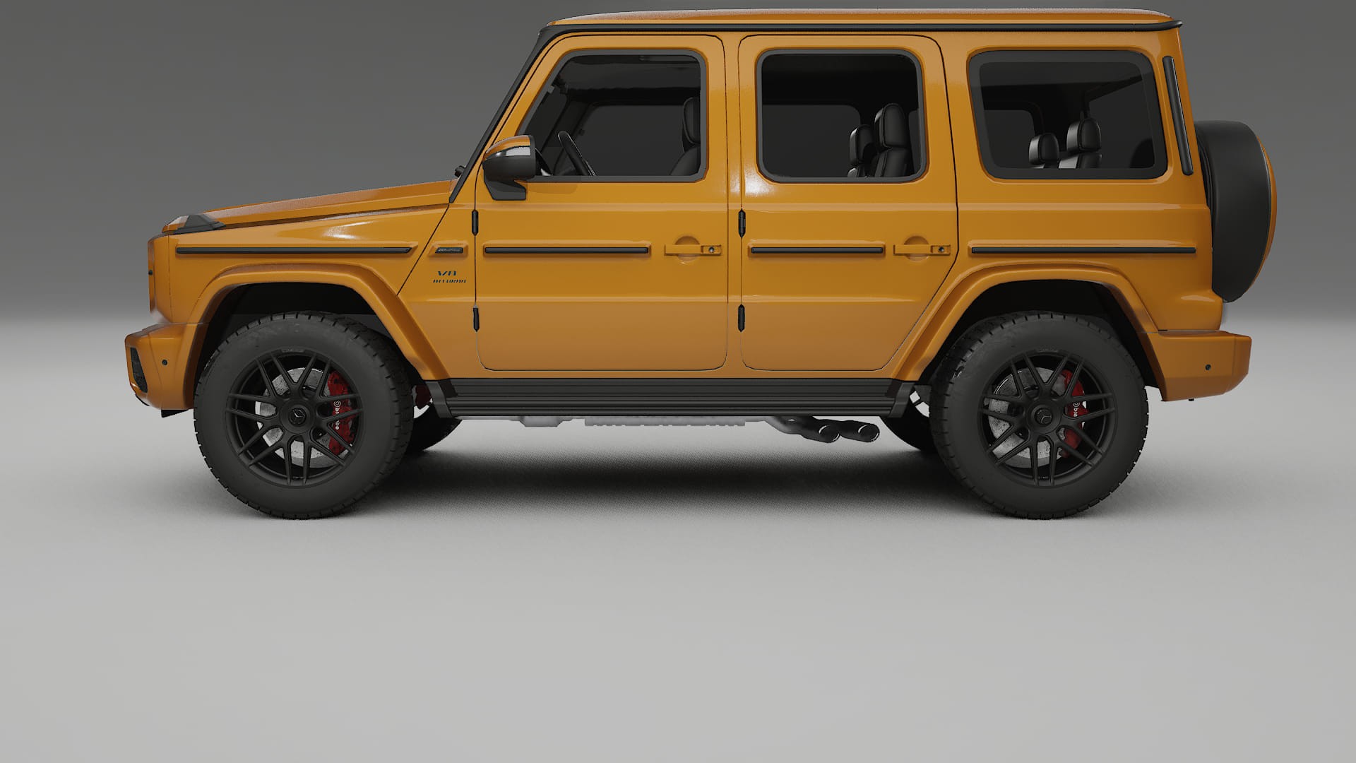 Mercedes G63 AMG W463A TPU Lakbeschermingsfolie | DAISY Kleurveranderende PPF – Volledig Voorgesneden Kit