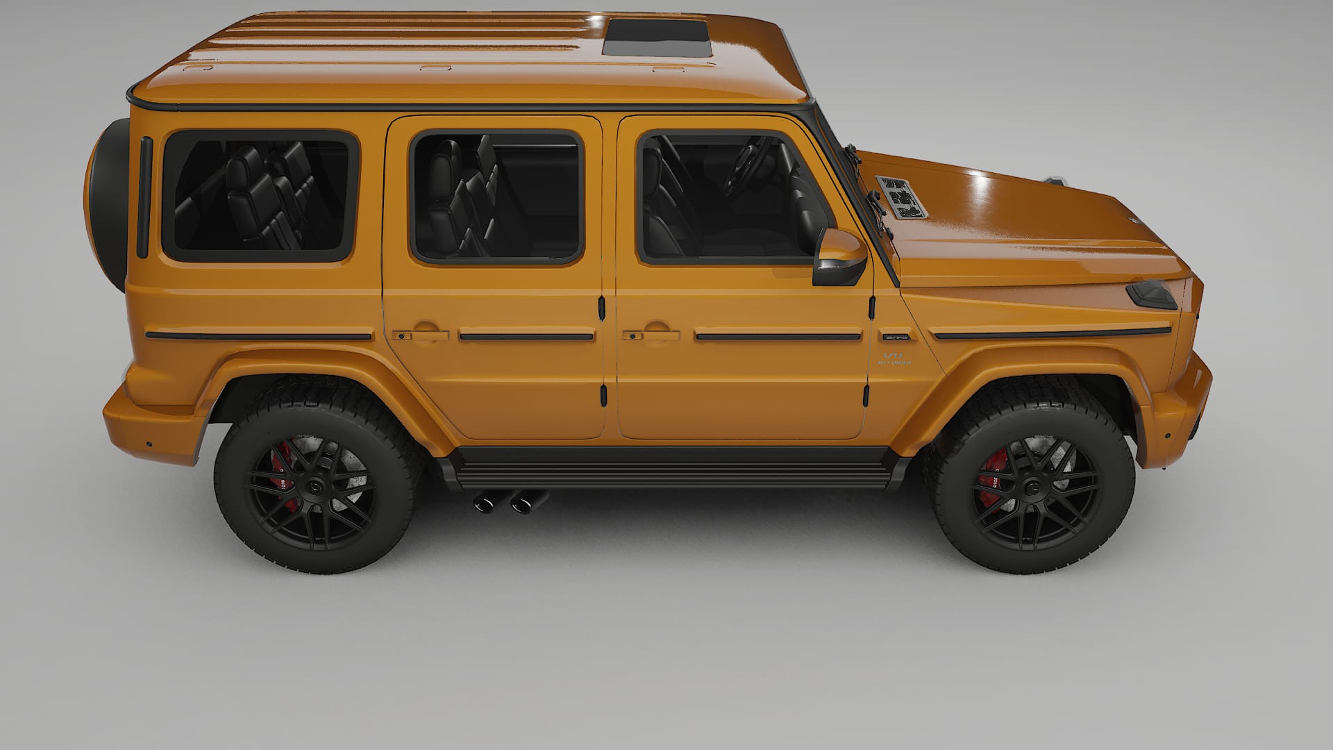 Mercedes G63 AMG W463A TPU Lakbeschermingsfolie | DAISY Kleurveranderende PPF – Volledig Voorgesneden Kit