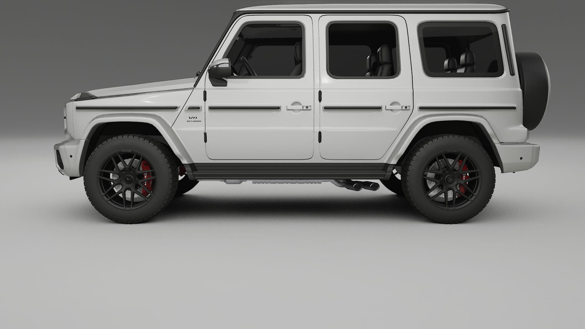 Mercedes G63 AMG W463A TPU Lakbeschermingsfolie | PEARL Kleurveranderende PPF – Volledig Voorgesneden Kit