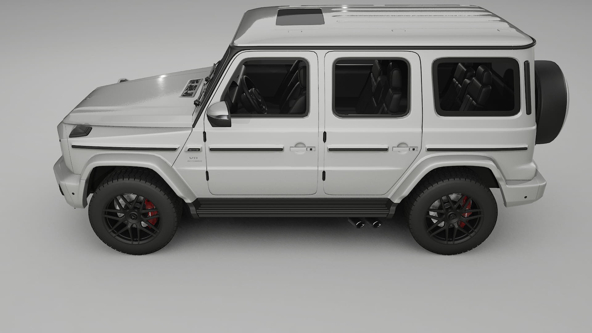 Mercedes G63 AMG W463A TPU Lakbeschermingsfolie | PEARL Kleurveranderende PPF – Volledig Voorgesneden Kit