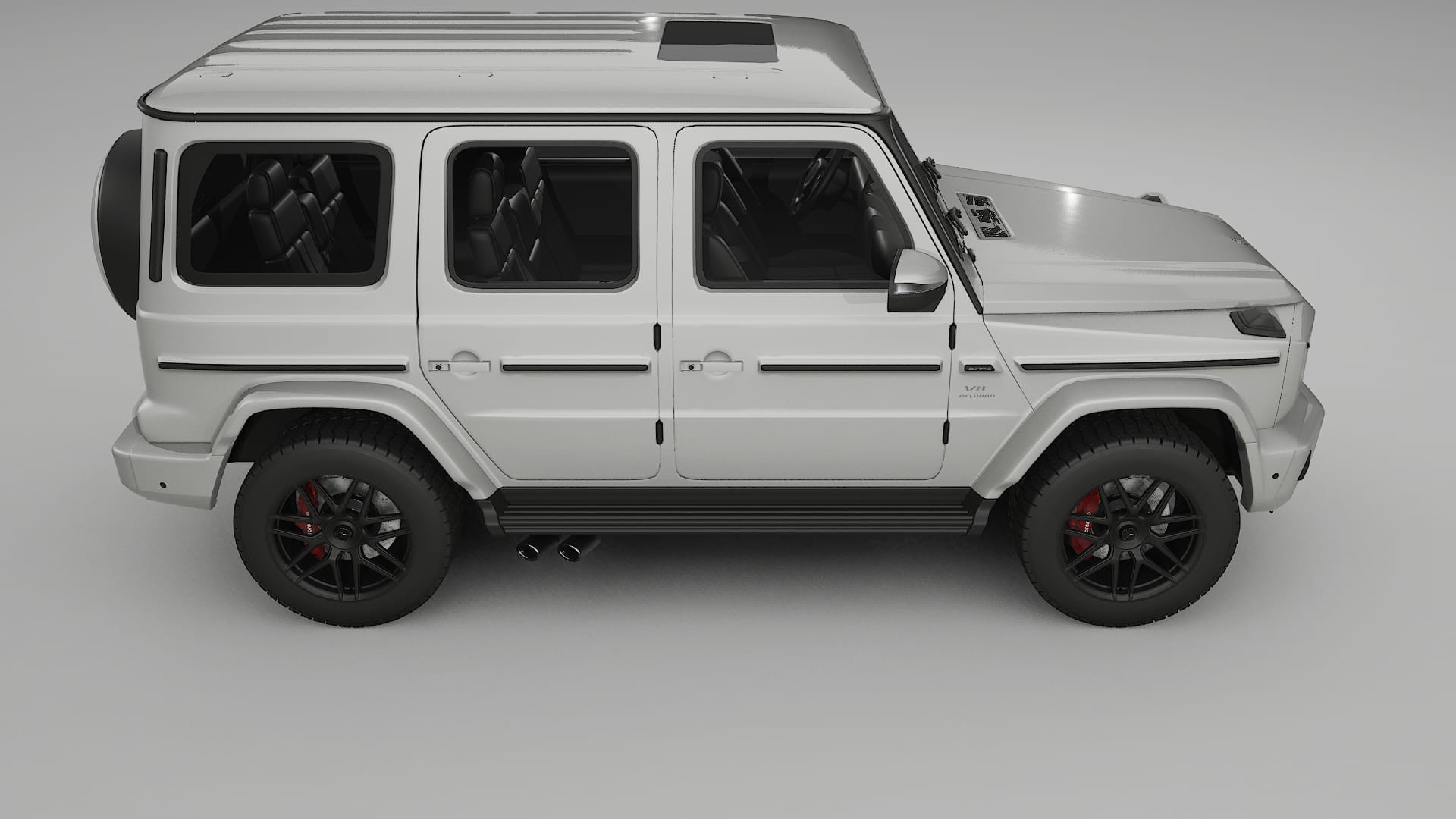 Mercedes G63 AMG W463A TPU Lakbeschermingsfolie | PEARL Kleurveranderende PPF – Volledig Voorgesneden Kit