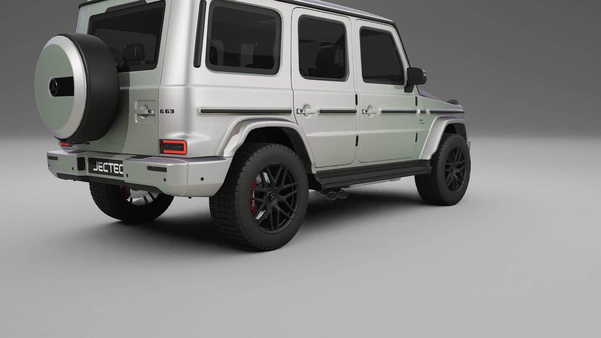 Mercedes G63 AMG W463A TPU Lakbeschermingsfolie | NEBULA Kleurveranderende PPF – Volledig Voorgesneden Kit