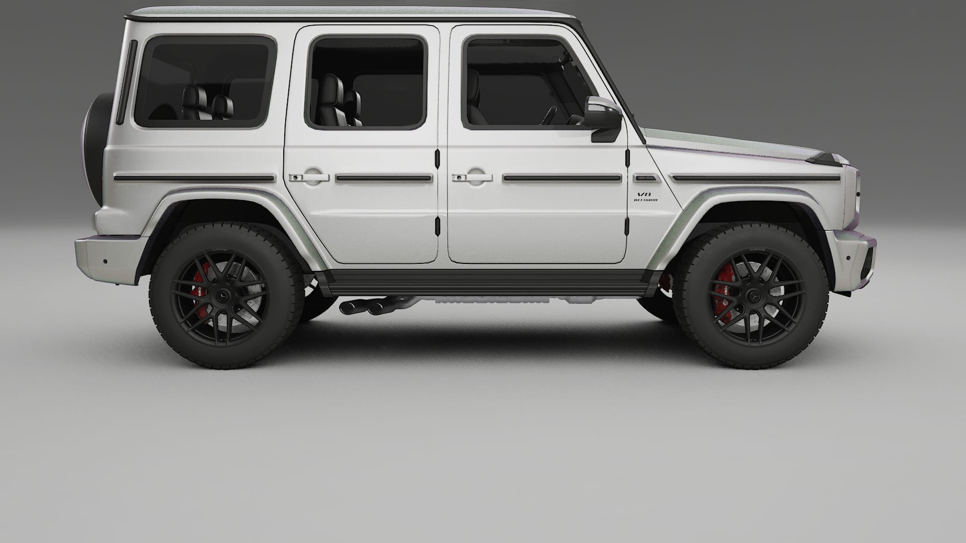 Mercedes G63 AMG W463A TPU Lakbeschermingsfolie | NEBULA Kleurveranderende PPF – Volledig Voorgesneden Kit