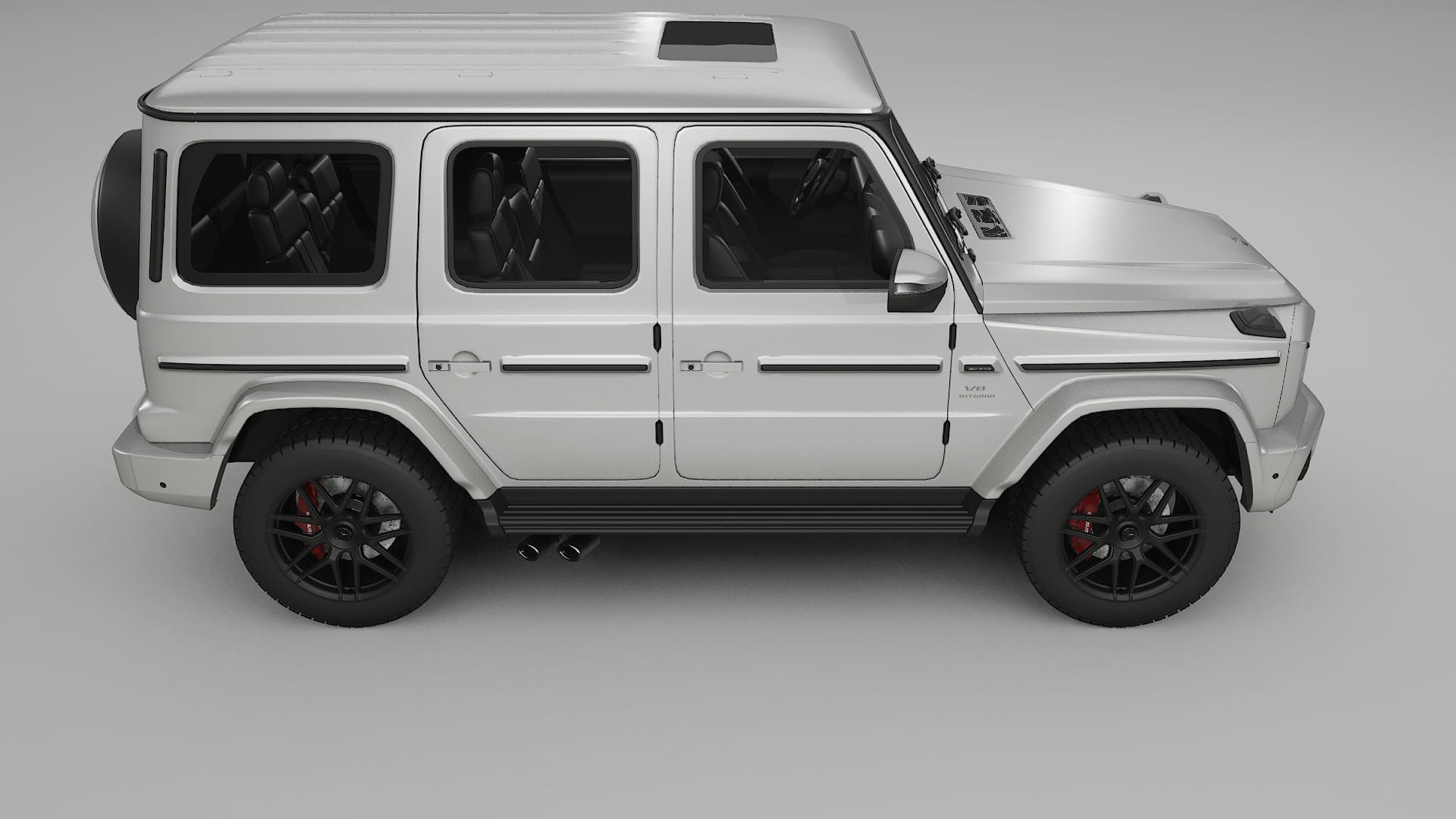 Mercedes G63 AMG W463A TPU Lakbeschermingsfolie | OPAL Kleurveranderende PPF – Volledig Voorgesneden Kit