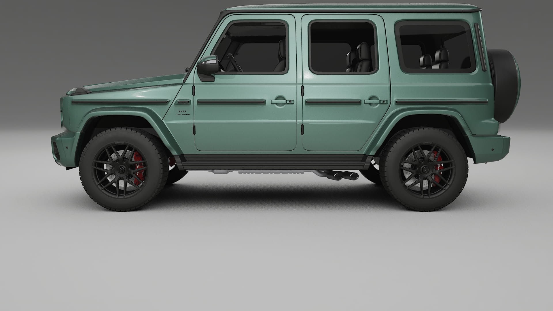 Mercedes G63 AMG W463A TPU Lakbeschermingsfolie | EVERGREEN Kleurveranderende PPF – Volledig Voorgesneden Kit