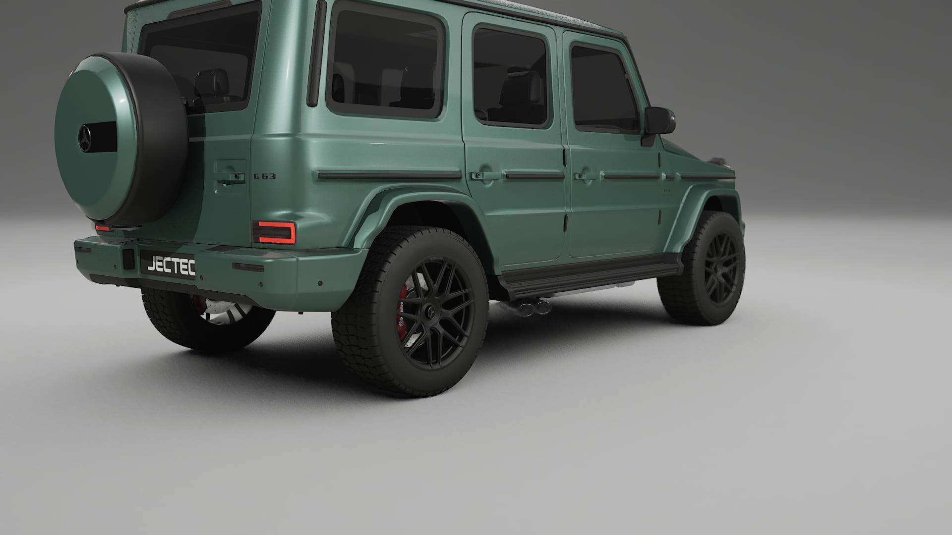 Mercedes G63 AMG W463A TPU Lakbeschermingsfolie | EVERGREEN Kleurveranderende PPF – Volledig Voorgesneden Kit