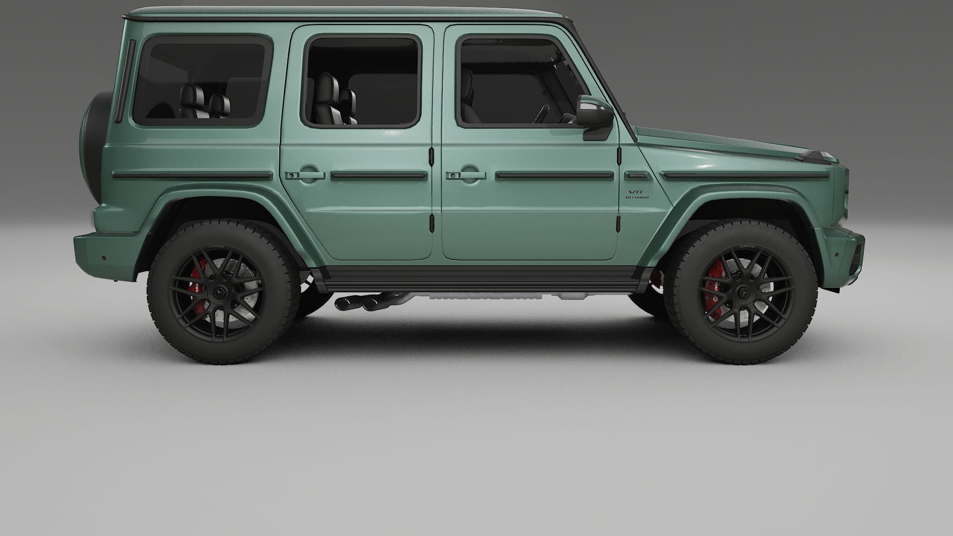Mercedes G63 AMG W463A TPU Lakbeschermingsfolie | EVERGREEN Kleurveranderende PPF – Volledig Voorgesneden Kit