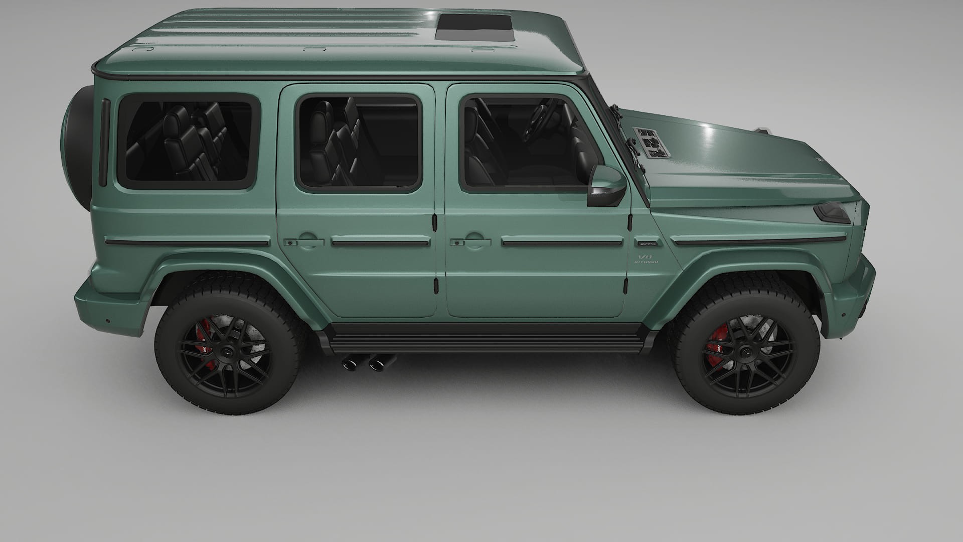 Mercedes G63 AMG W463A TPU Lakbeschermingsfolie | EVERGREEN Kleurveranderende PPF – Volledig Voorgesneden Kit