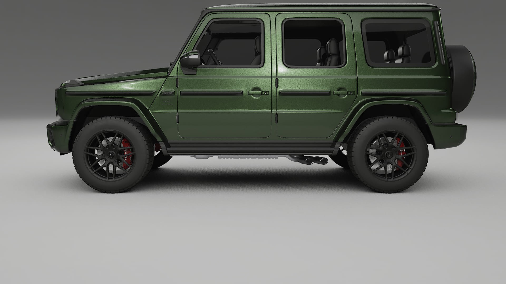 Mercedes G63 AMG W463A TPU Lakbeschermingsfolie | LAGOON Kleurveranderende PPF – Volledig Voorgesneden Kit