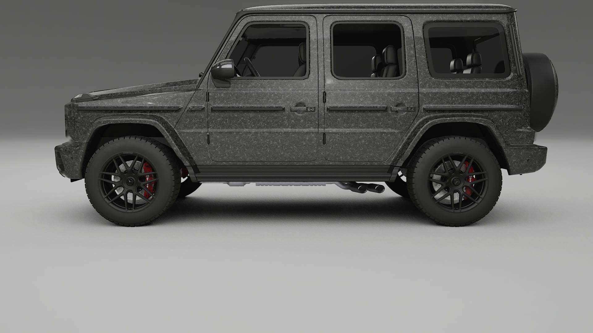 Mercedes G63 AMG W463A TPU Lakbeschermingsfolie | FORGED S Kleurveranderende PPF – Volledig Voorgesneden Kit