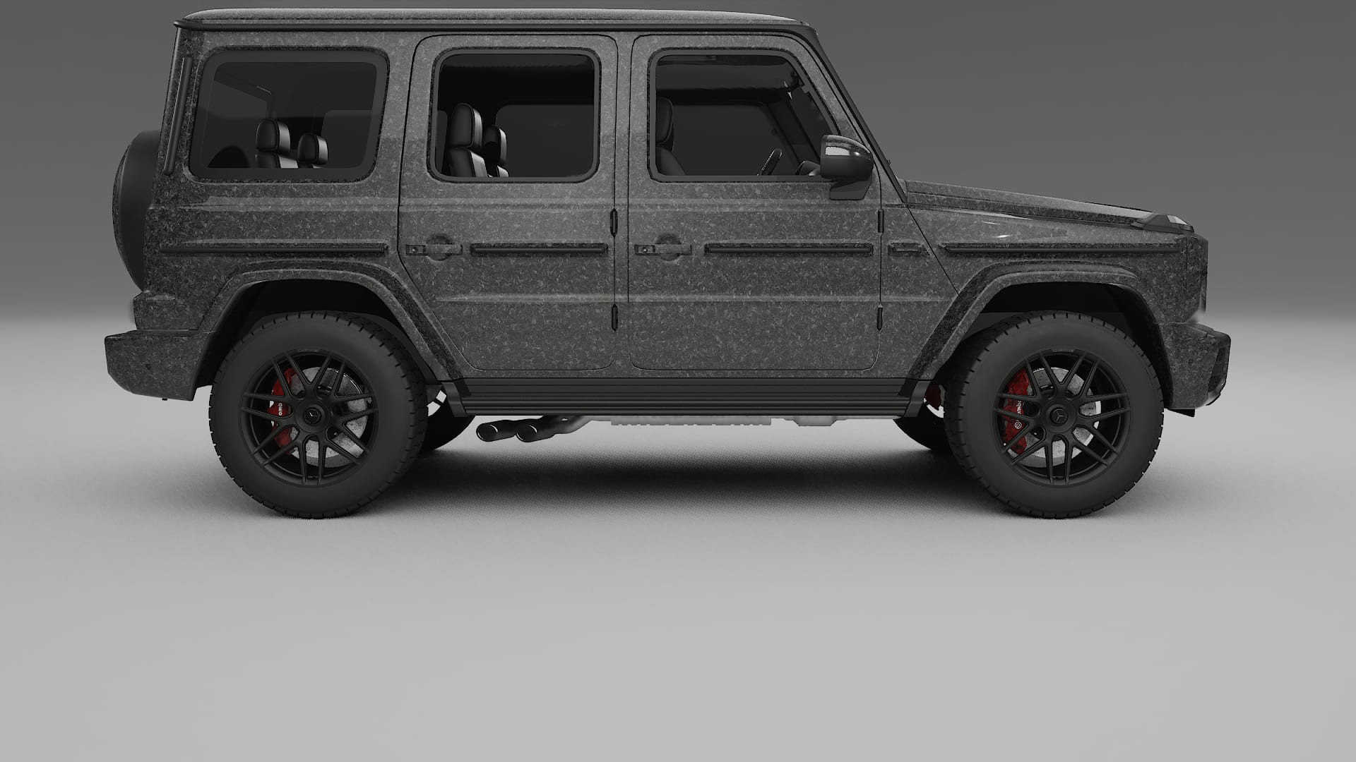Mercedes G63 AMG W463A TPU Lakbeschermingsfolie | FORGED S Kleurveranderende PPF – Volledig Voorgesneden Kit