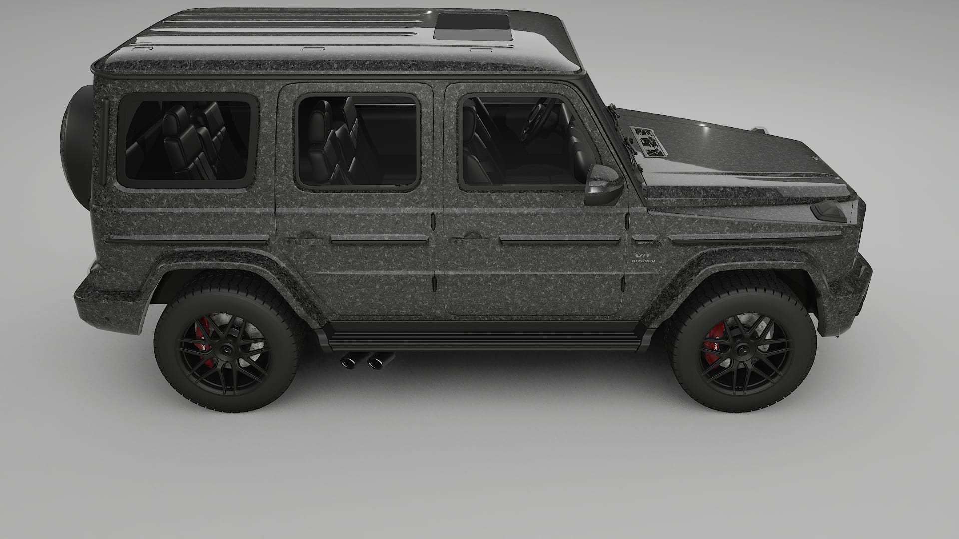 Mercedes G63 AMG W463A TPU Lakbeschermingsfolie | FORGED S Kleurveranderende PPF – Volledig Voorgesneden Kit