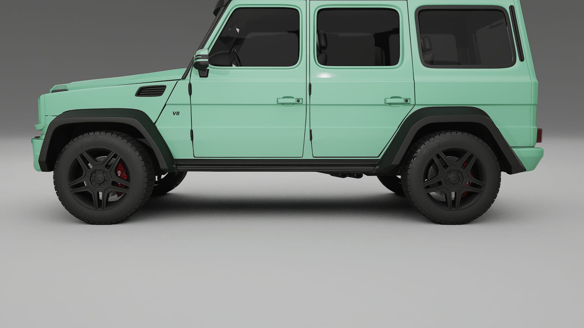 Mercedes G class 4x4 W463 TPU Lakbeschermingsfolie | DUSTY Kleurveranderende PPF – Volledig Voorgesneden Kit